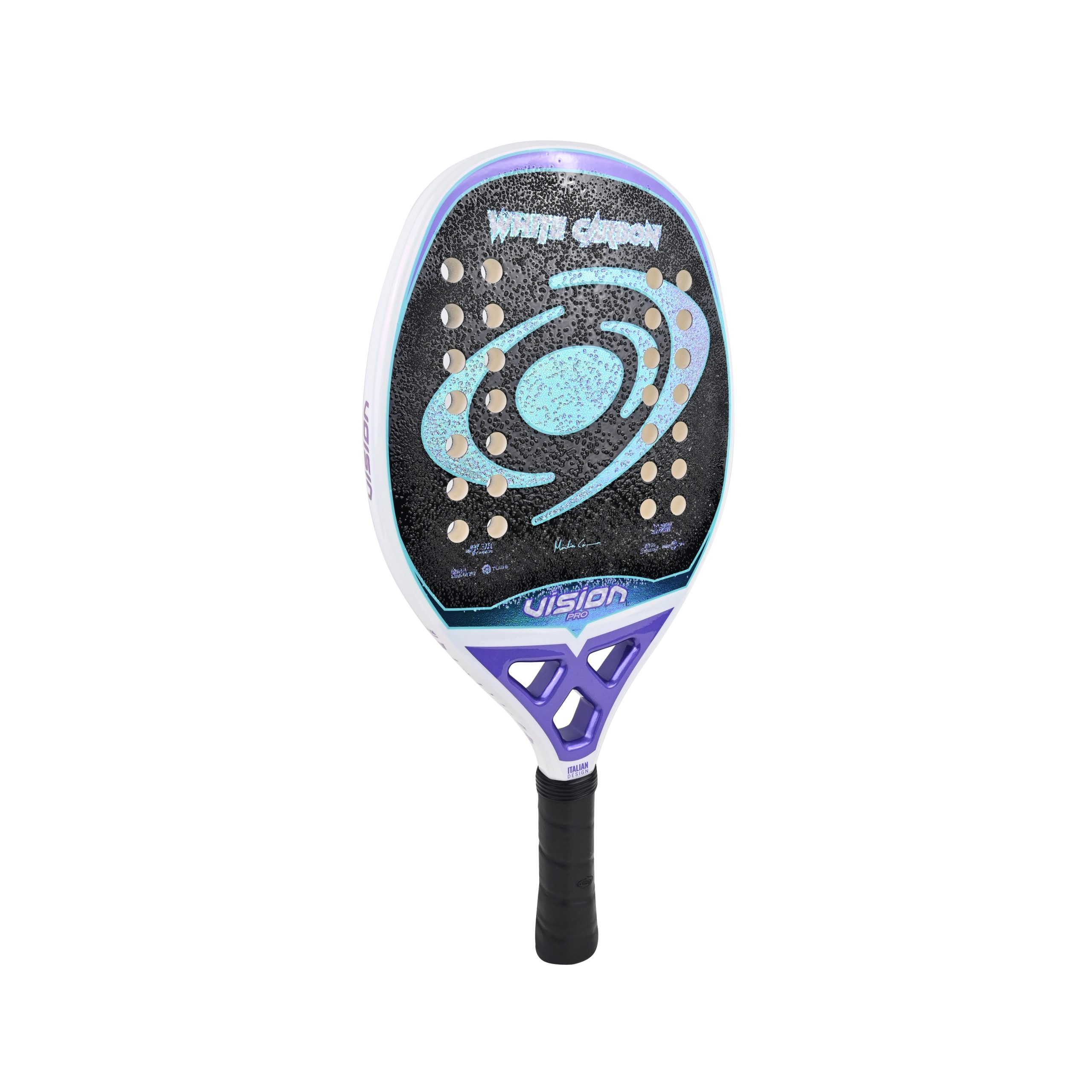 raquette-beach-tennis-vision-white-carbon-2026 image 2
