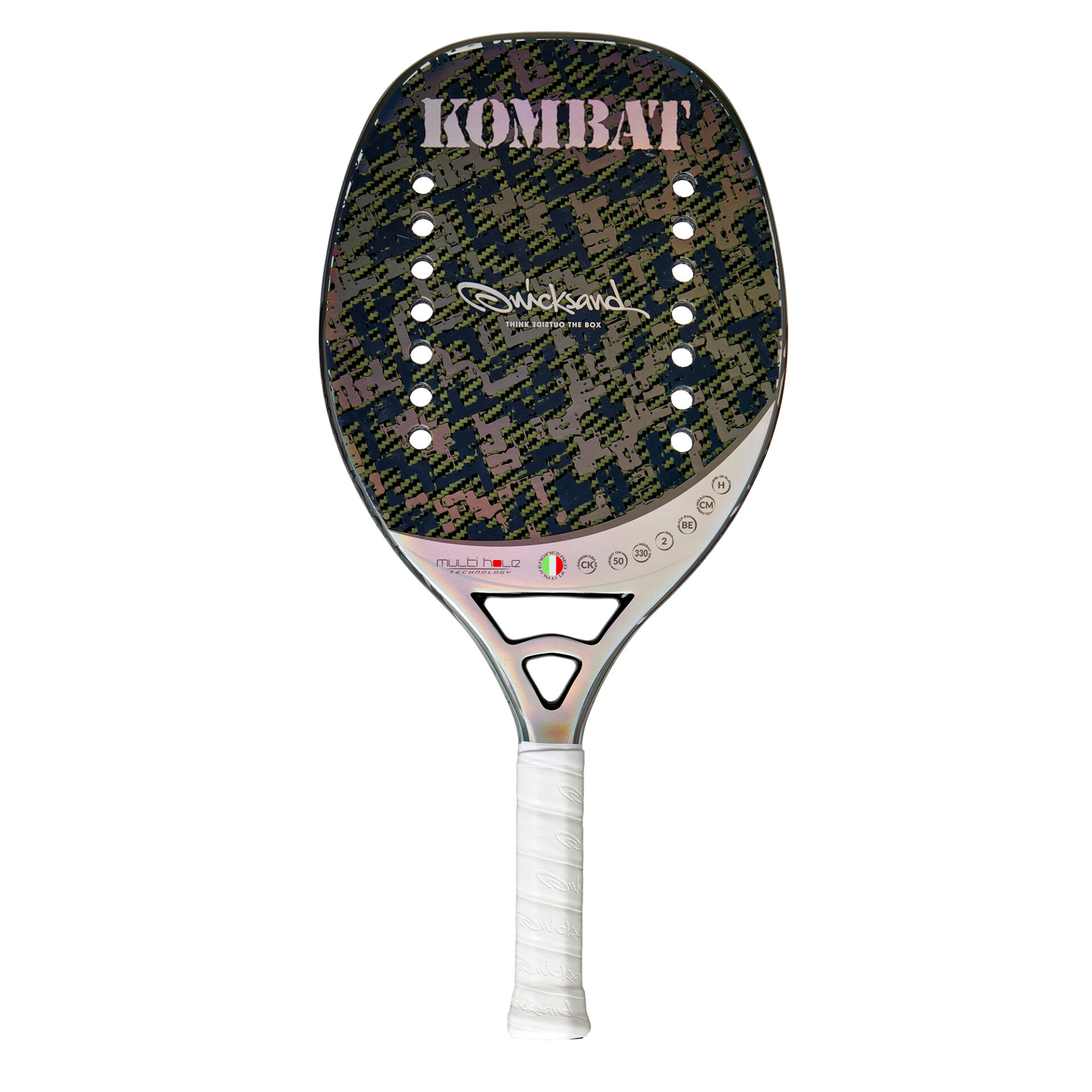 quicksand-kombat-2025-raquette-beach-tennis-kevlar-335g image 1