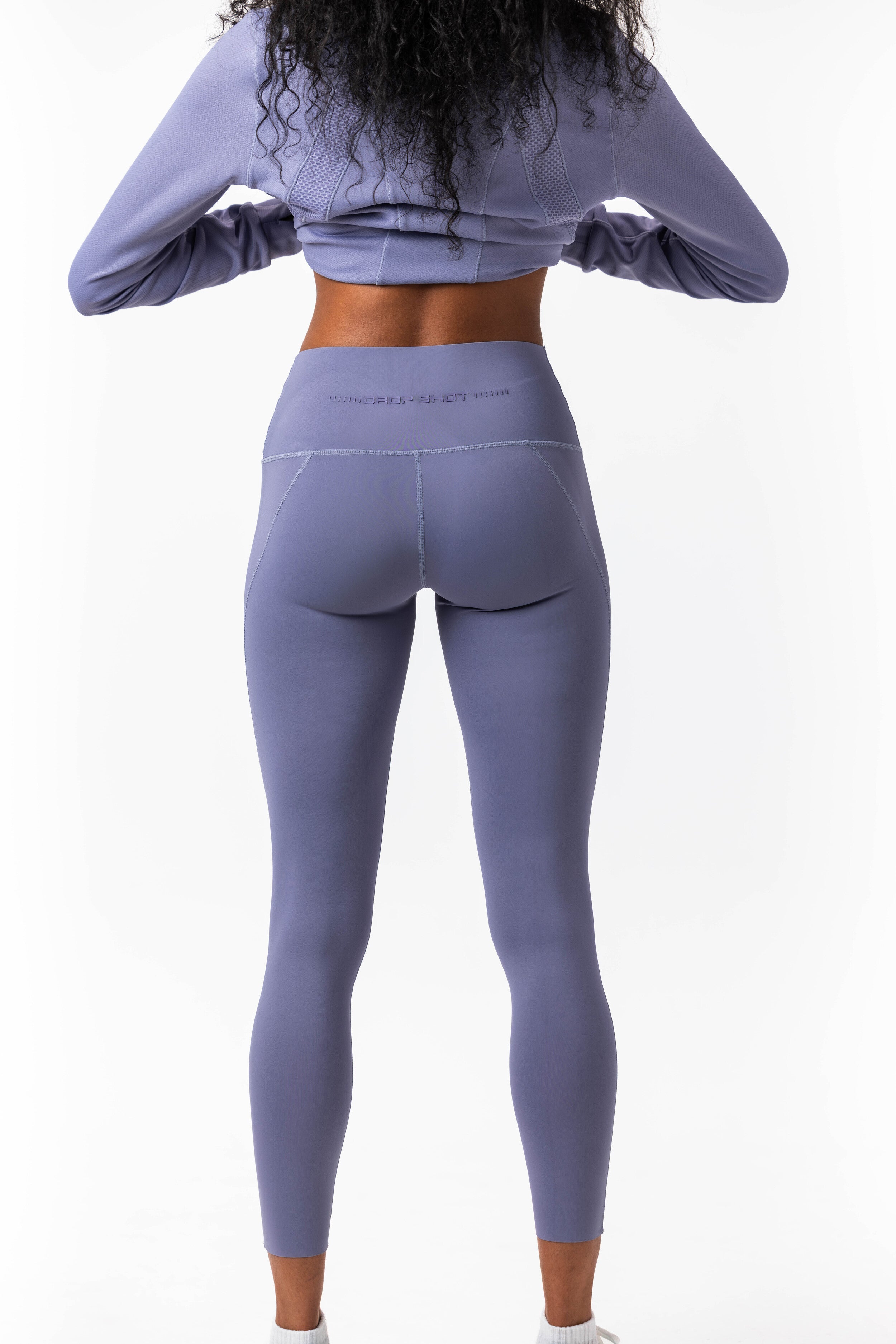 drop-shot-virsa-leggings-legging-padel-femme-nylon-elastane-interlock image 5