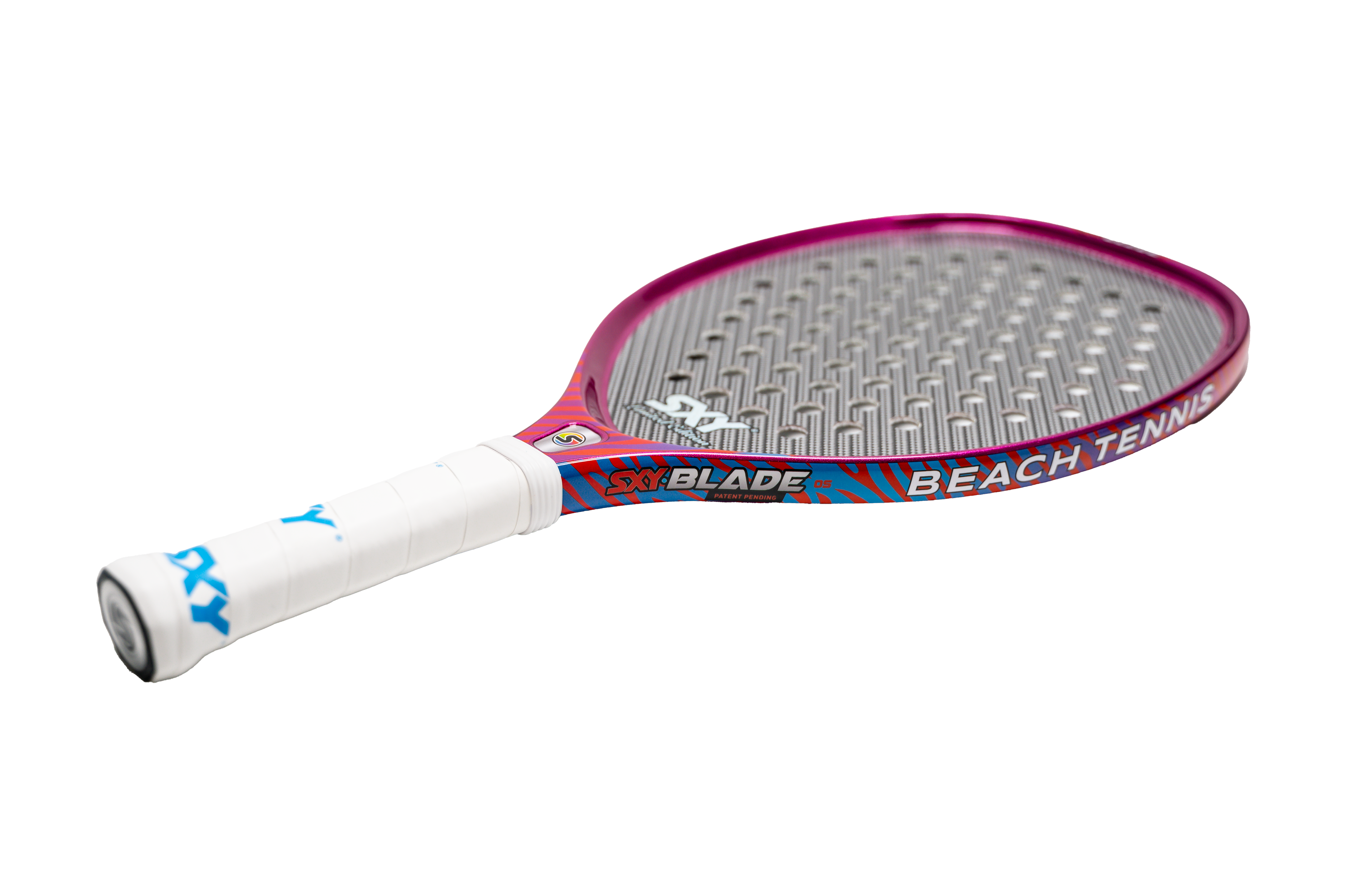 sxy-blade-2-0-limited-edition-raquette-de-beach-tennis-violet-rouge-metallic image 2