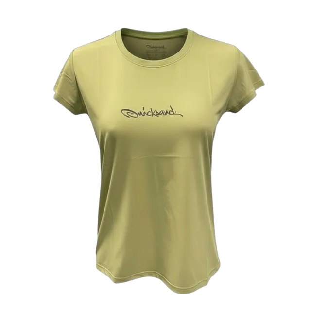 quicksand-slightech-kaki-t-shirt-femme image 1