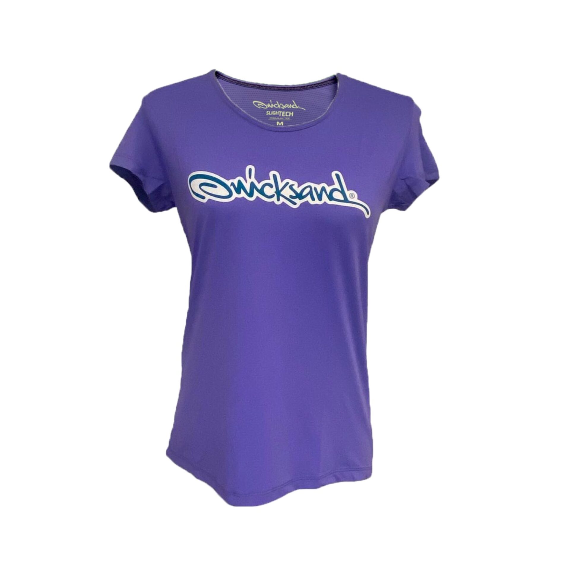 quicksand-slightech-t-shirt-femme-violet-beach-tennis image 1