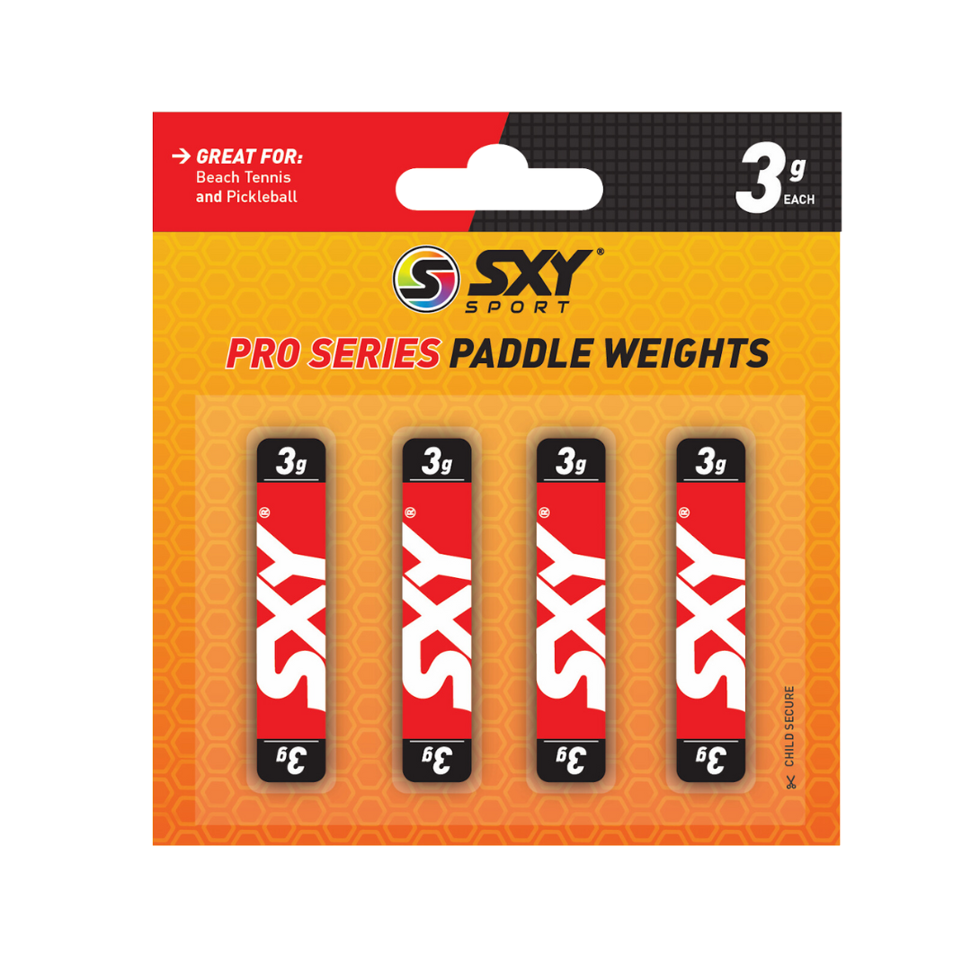 sxy-pro-series-paddle-weights-bandes-plomb-3g-raquette-beach-tennis image 1
