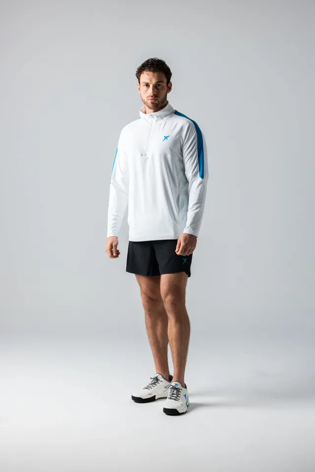 drop-shot-campa-veste-padel-homme-blanche-lucas-campagnolo image 1