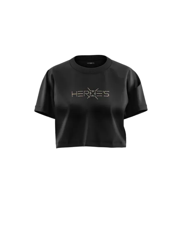 heroe-s-dynamic-t-shirt-femme-100-coton-oversize-court image 1