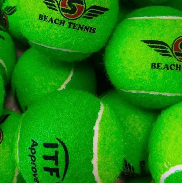 sxy-tropical-s-balle-de-beach-tennis-vert-guava image 1
