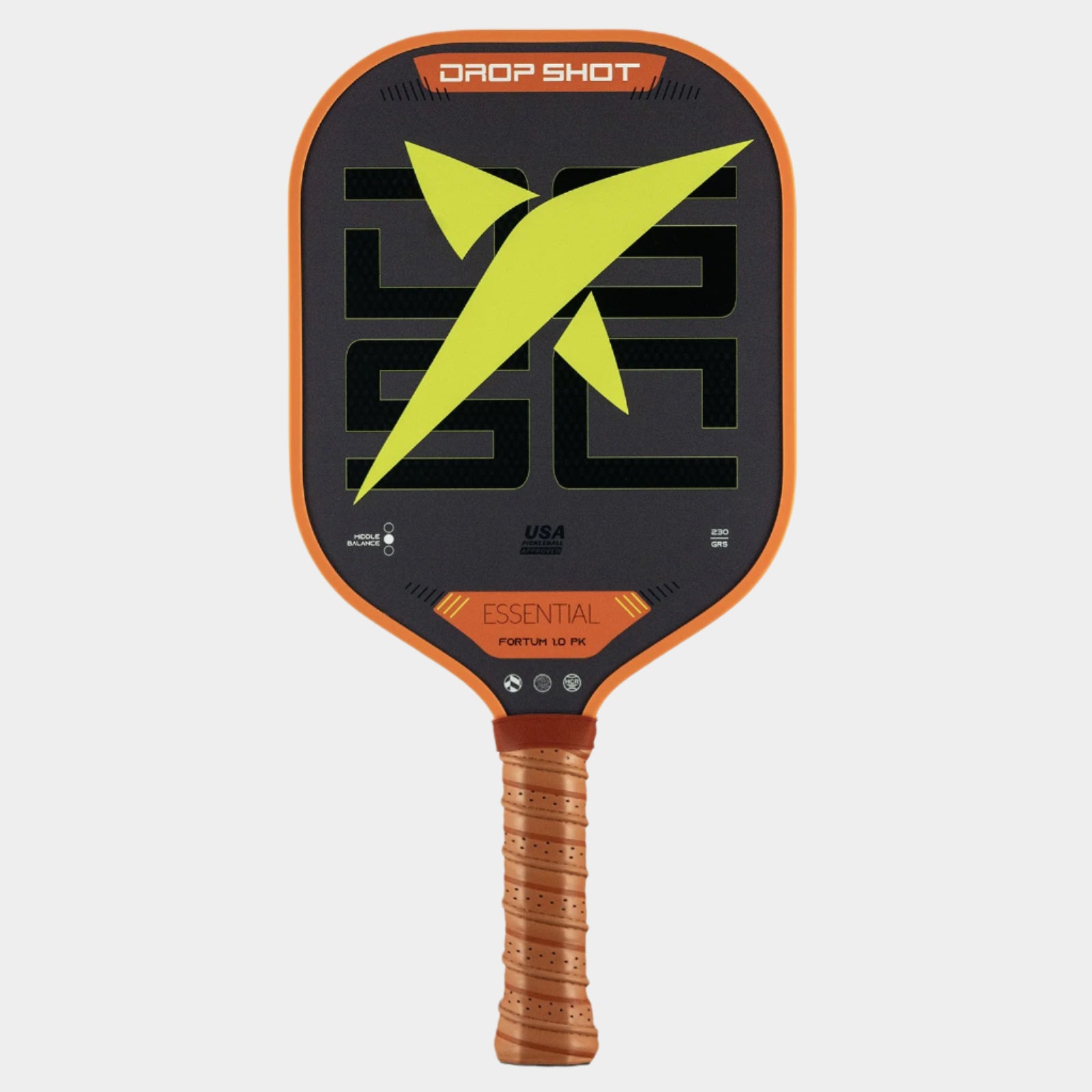 drop-shot-fortum-1-0-set-pickleball-2-raquettes-4-balles-outdoor image 2