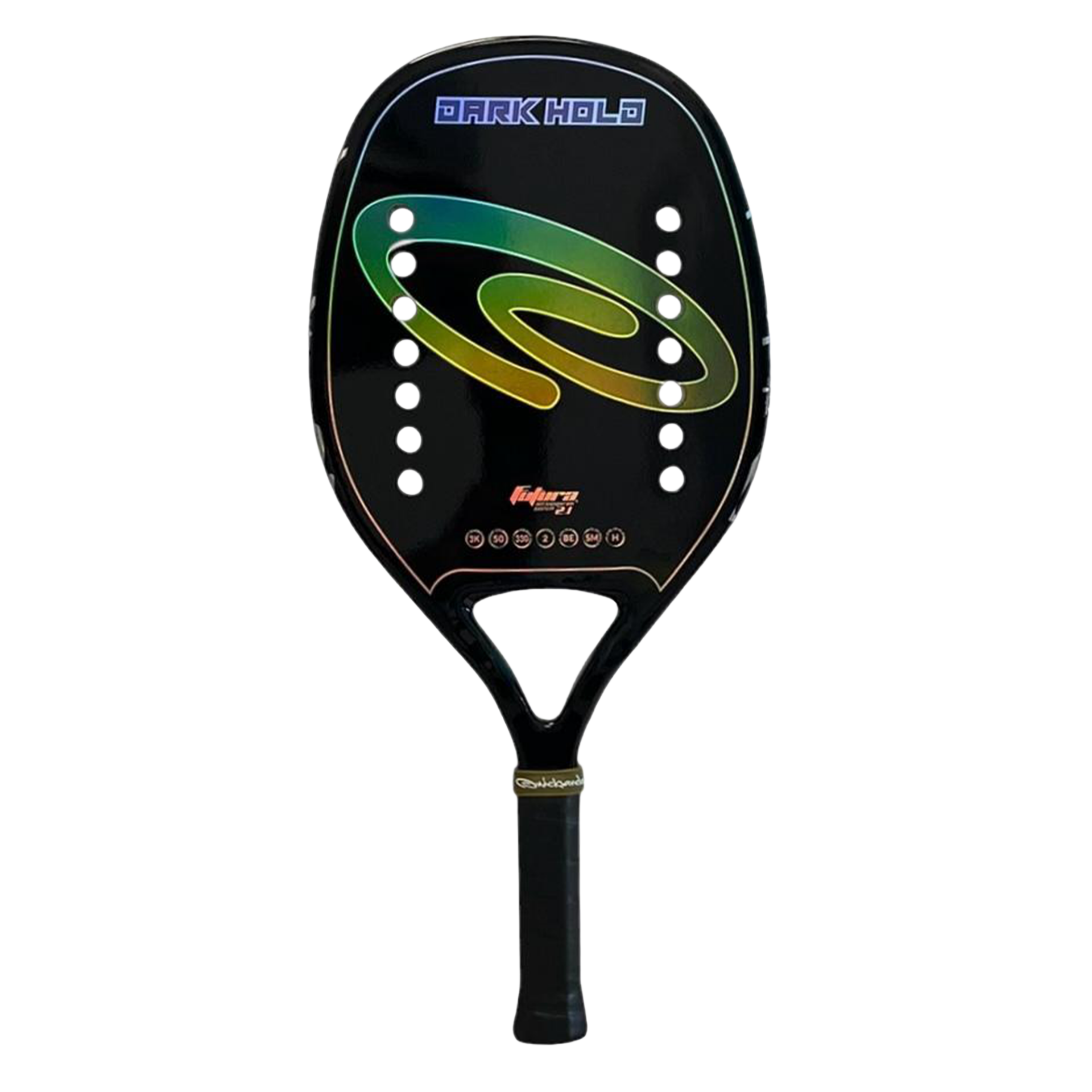 quicksand-dark-hold-2026-raquette-de-beach-tennis-carbone-12k-21-mm image 1