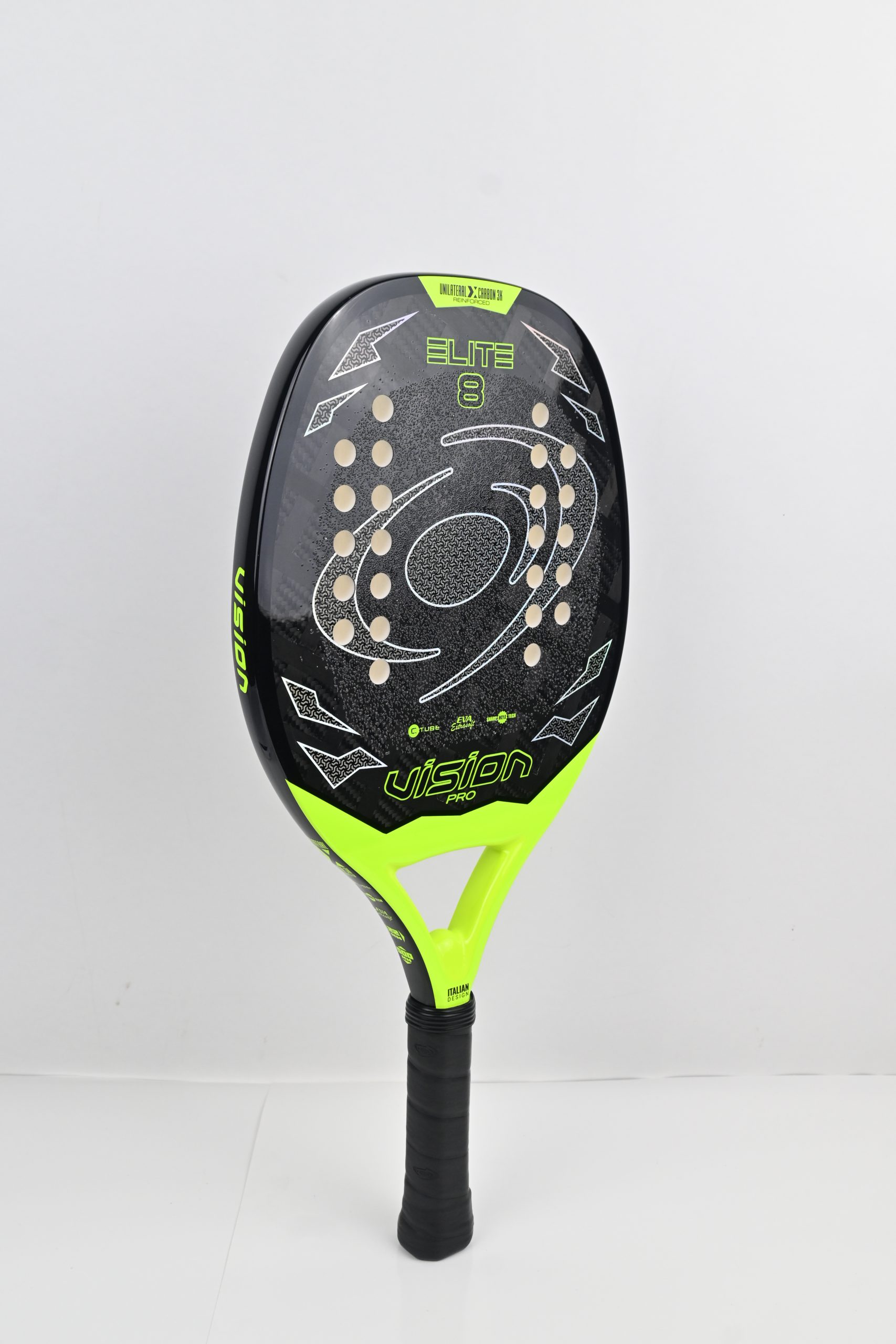 raquette-beach-tennis-vision-elite-8-2026-carbone-3k-22-mm-315-330-g image 3