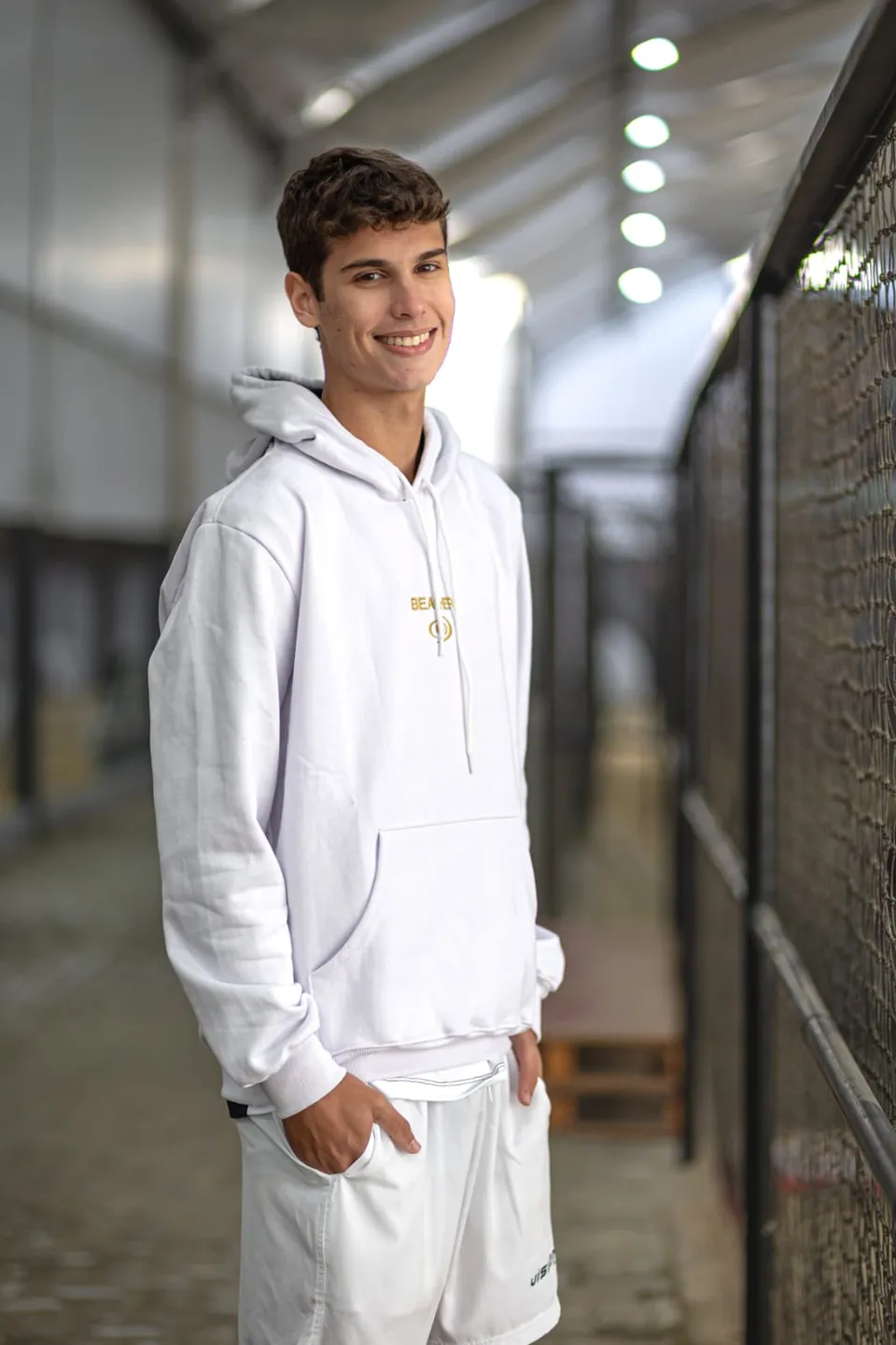 vision-beacher-sweat-unisexe-blanc-coton-polyester image 1