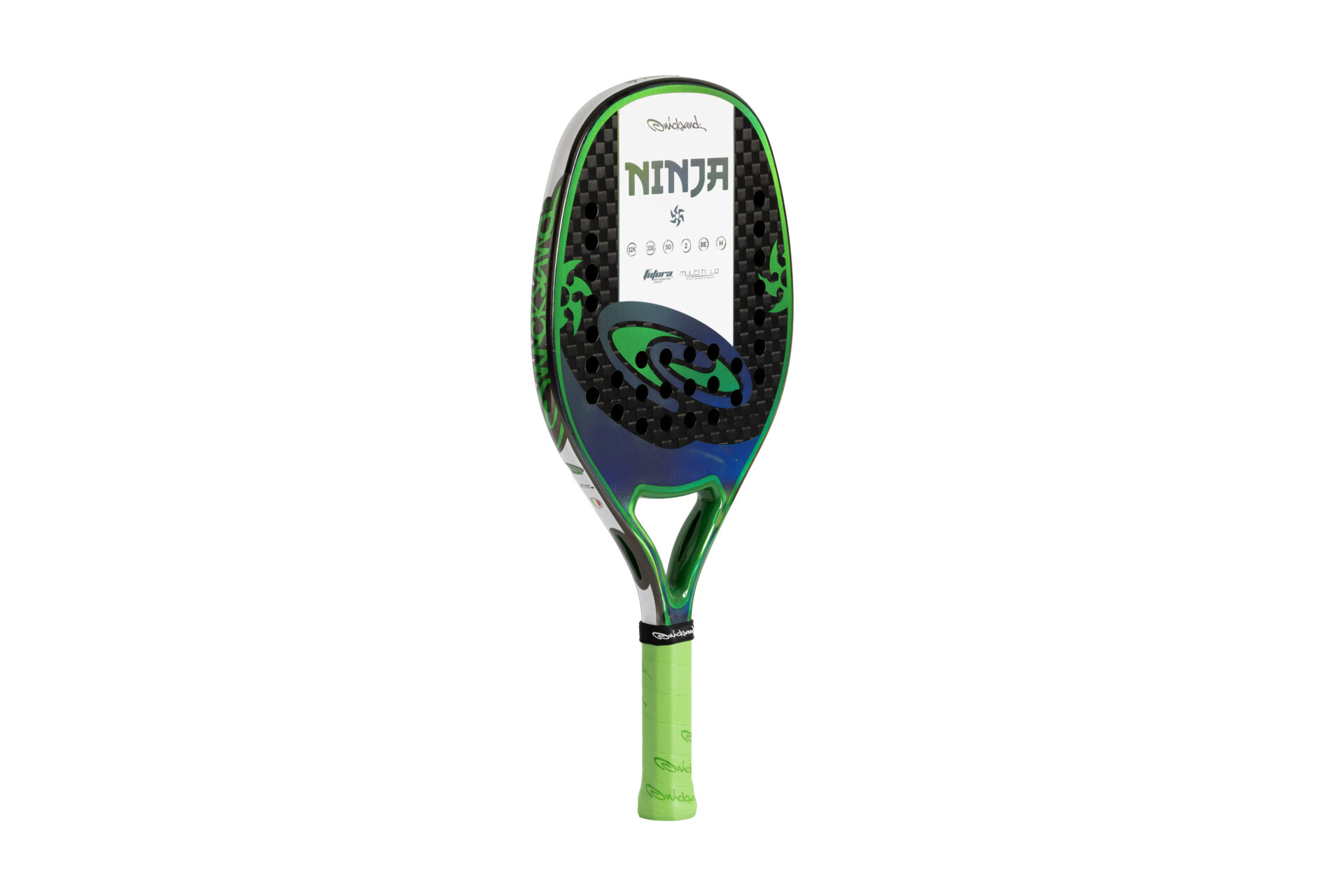 quicksand-ninja-2026-raquette-beach-tennis-carbone-12k image 4