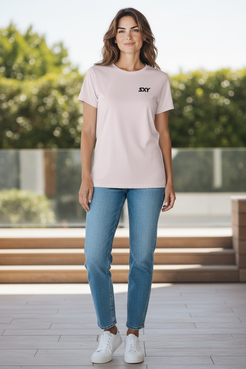 sxy-everyday-essential-t-shirt-coton-peign-mixte image 4