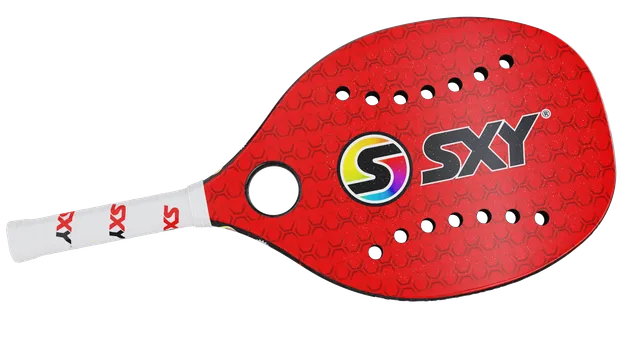 sxy-hex-gt-rouge-raquette-beach-tennis-powerorb image 1
