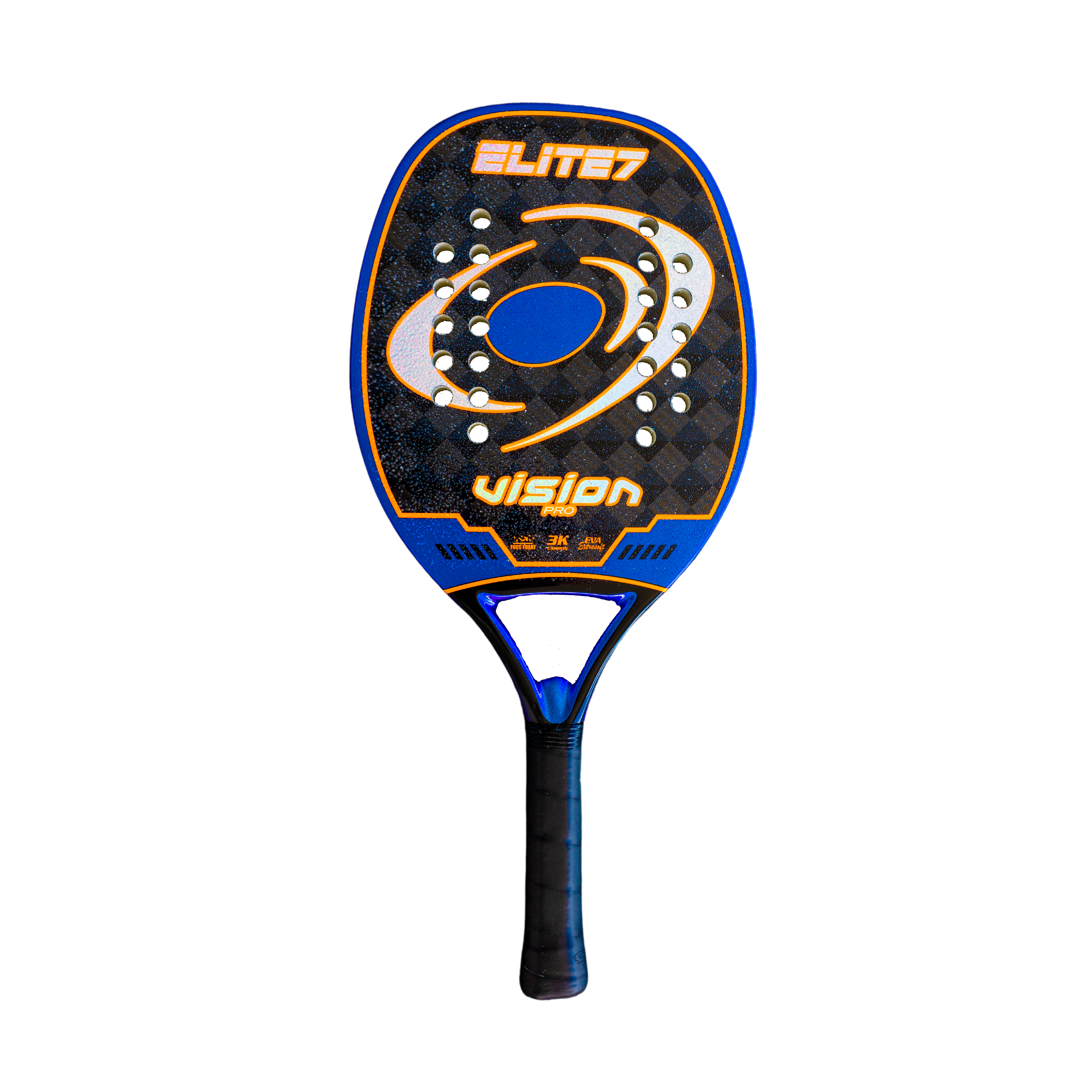 raquette-beach-tennis-vision-elite-7-2025-carbone-3k-22-mm-325-335-g image 1