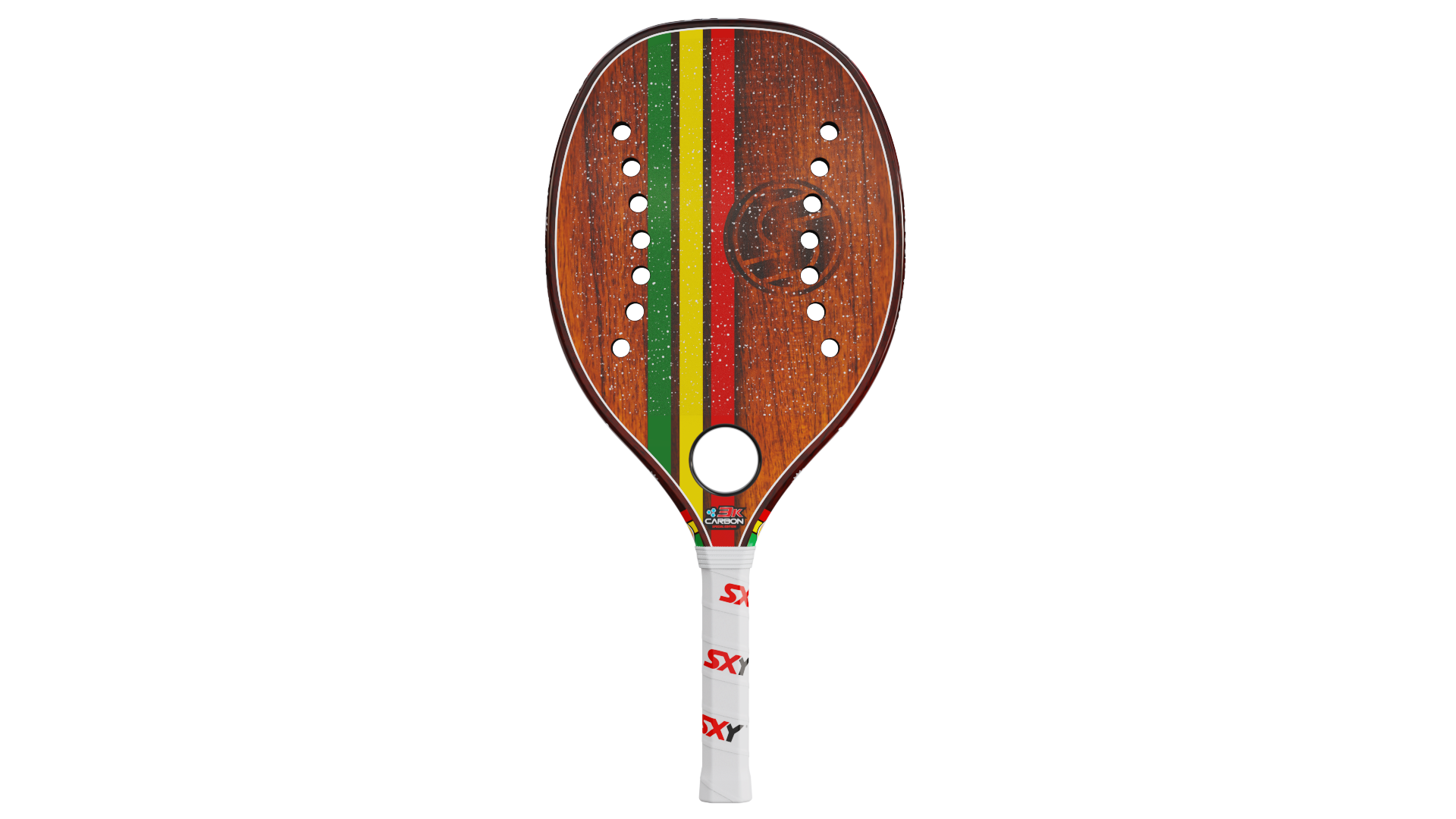 sxy-rasta-woody-gt-raquette-beach-tennis-pro-100-carbone-3k image 2