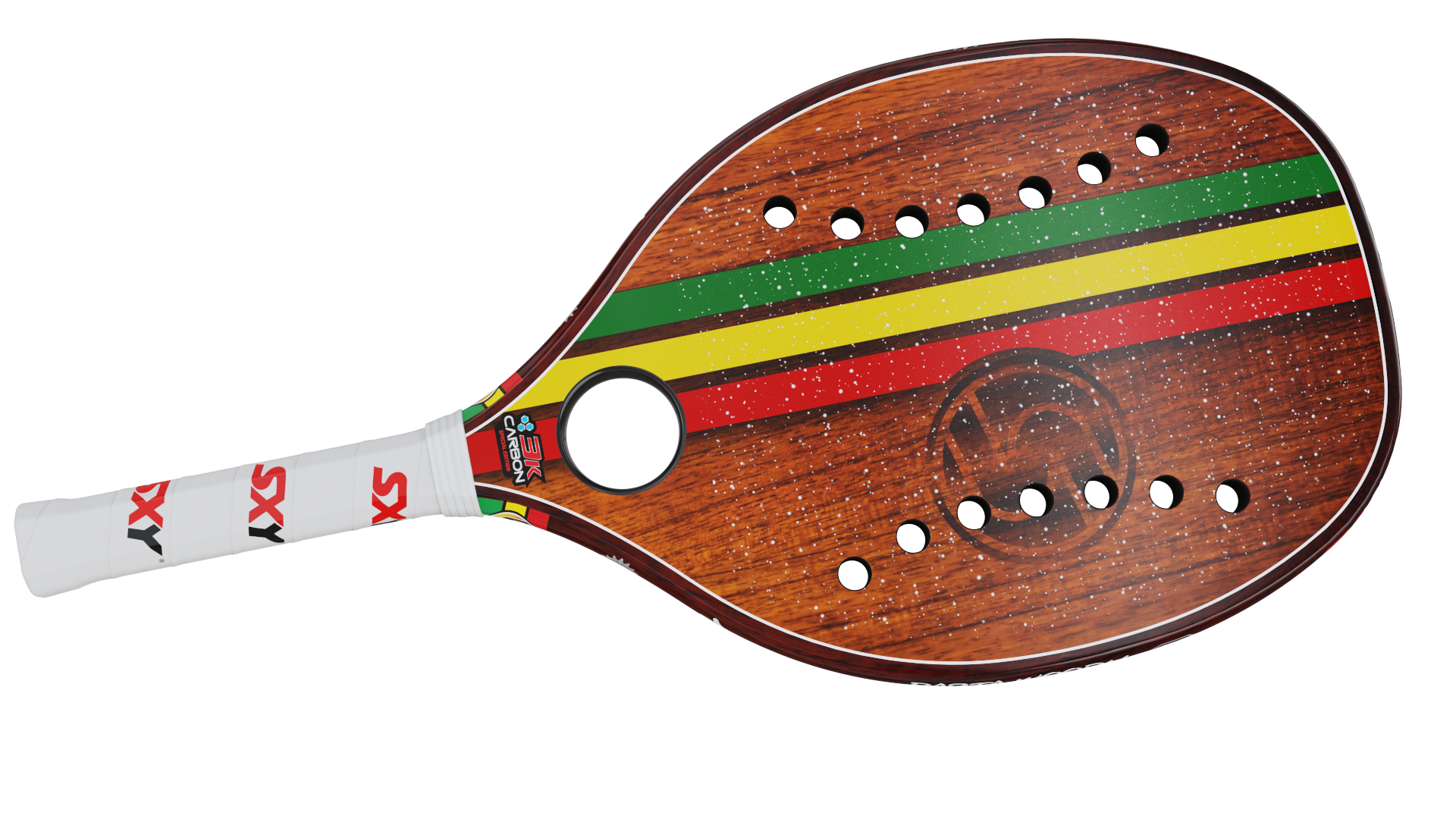 sxy-rasta-woody-gt-raquette-beach-tennis-pro-100-carbone-3k image 1