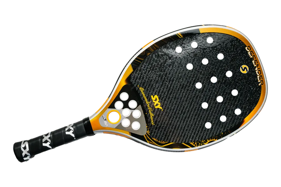 sxy-calbucci-defender-3k-carbone-raquette-beach-tennis-pro image 1