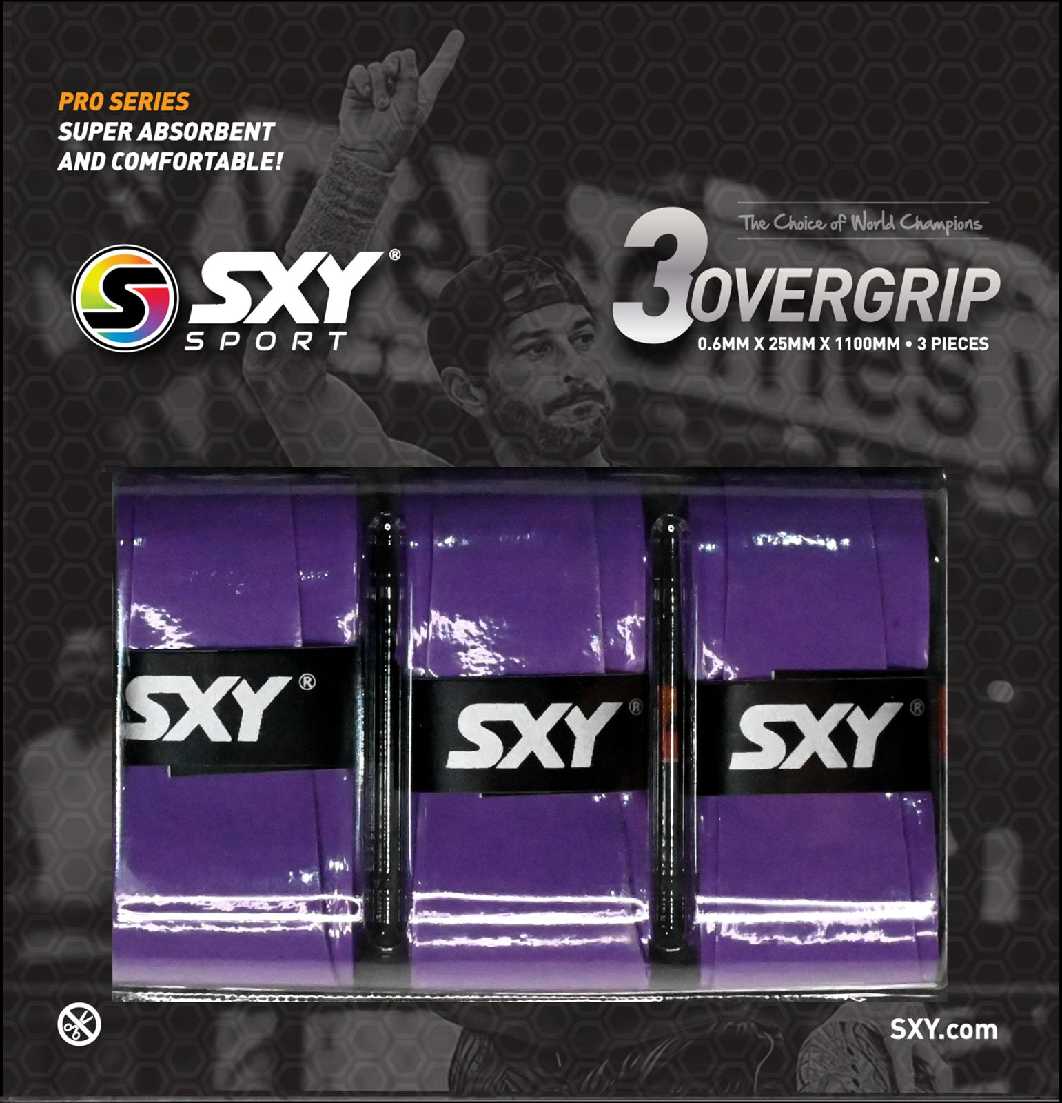 sxy-pro-series-overgrip-beach-tennis-pack-de-3 image 5