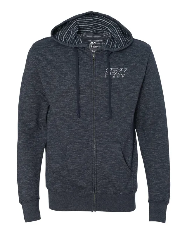 sxy-south-of-the-border-sweat-capuche-zipp-homme-gris-chin image 1