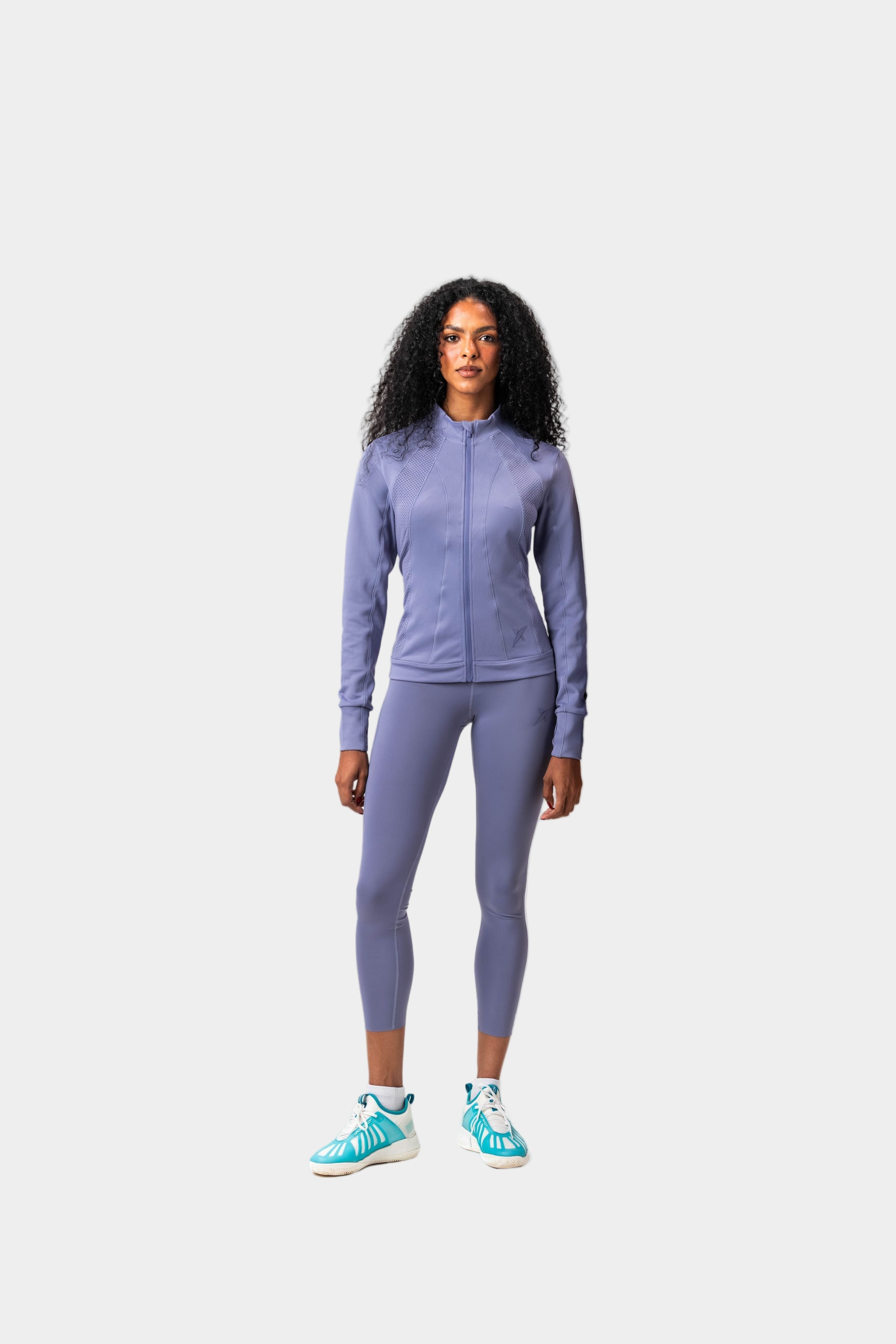 drop-shot-virsa-leggings-legging-padel-femme-nylon-elastane-interlock image 1