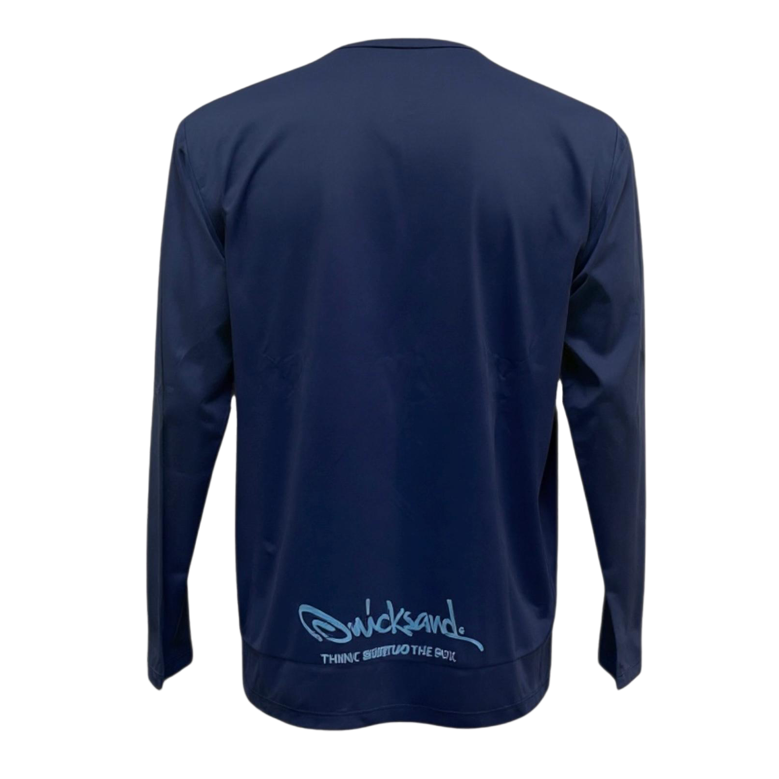 quicksand-slightech-t-shirt-manches-longues-bleu-navy image 2