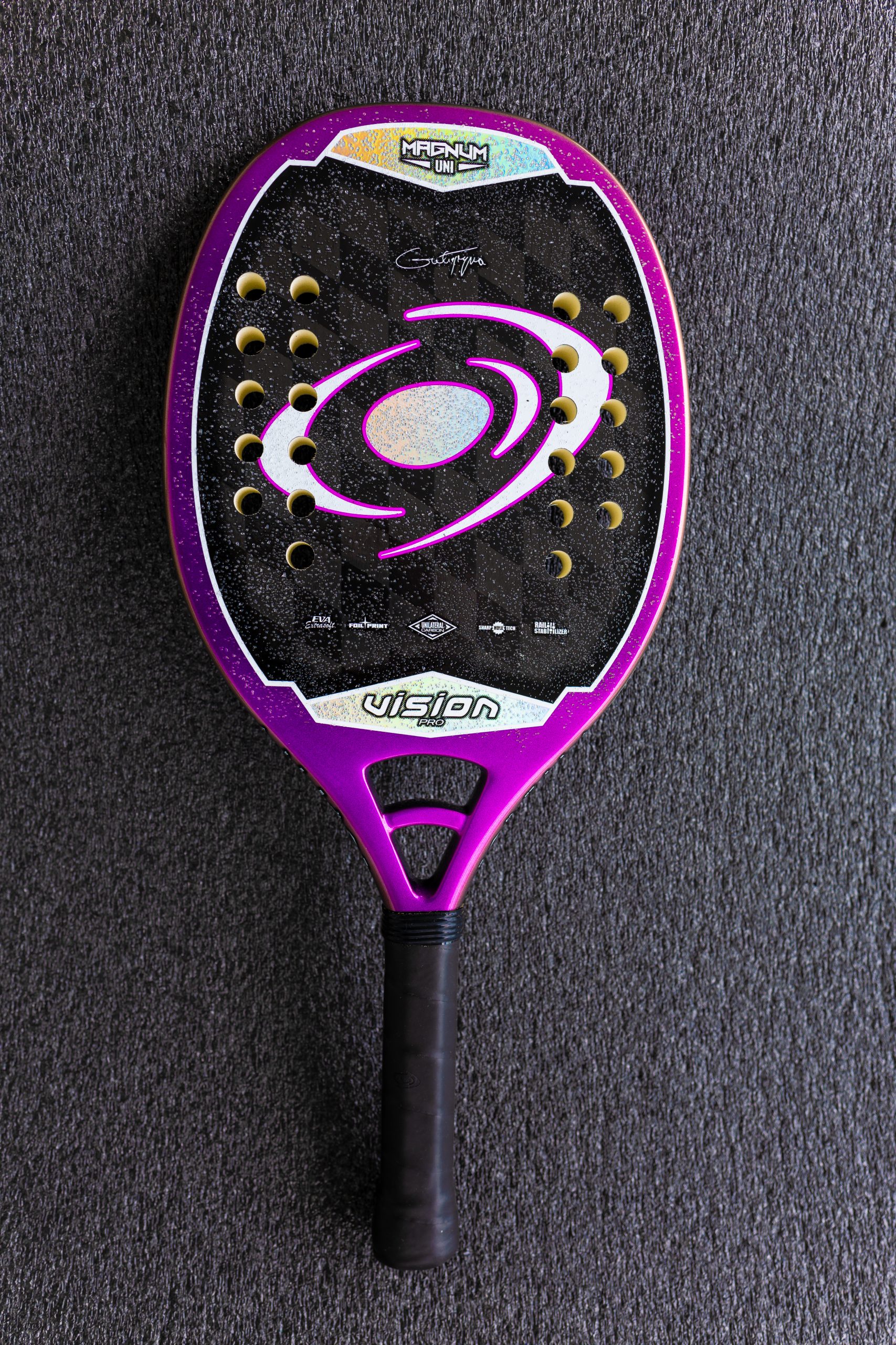 vision-magnum-uni-2025-raquette-de-beach-tennis-carbone-12k-unilateral-325-335g image 5