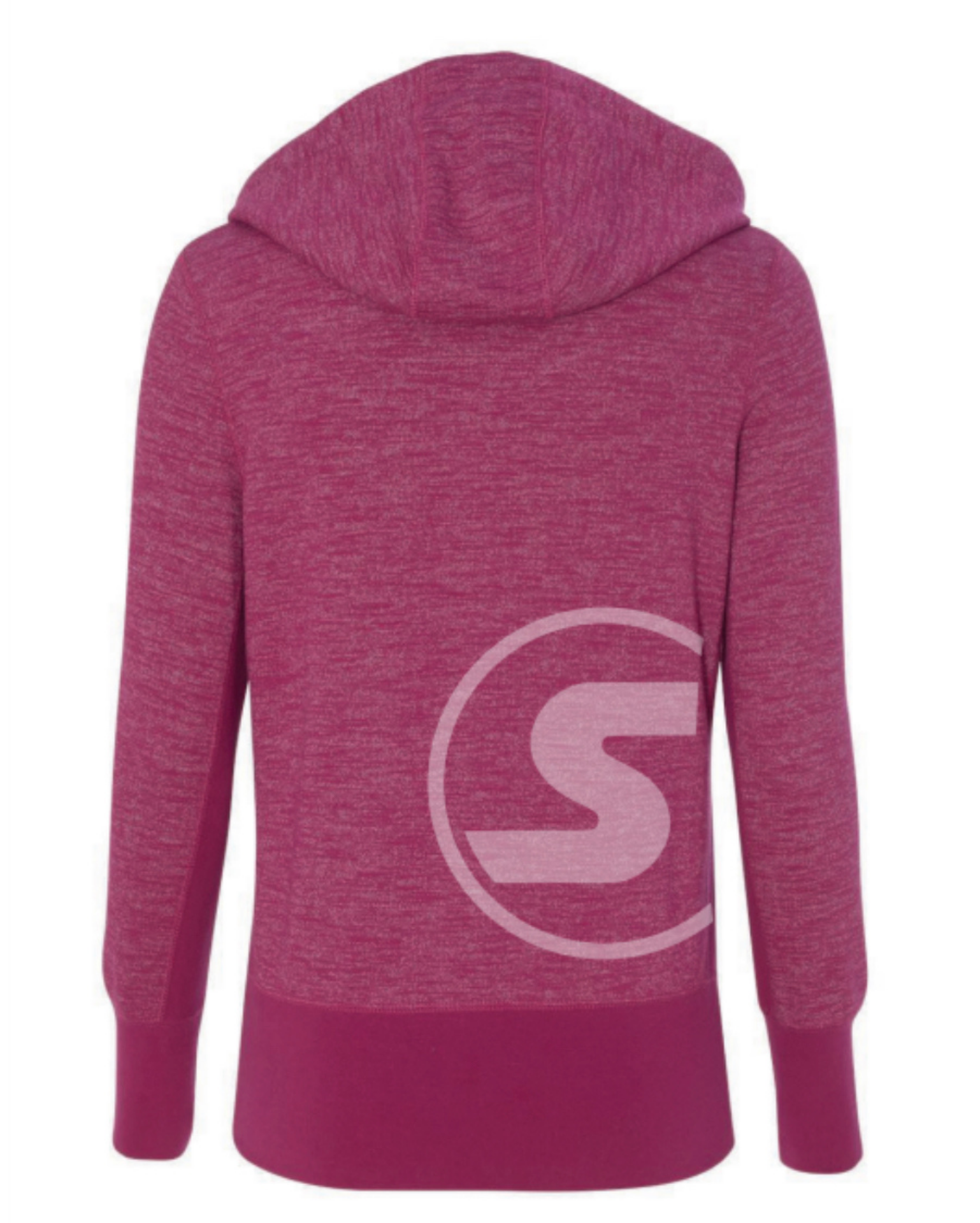 sxy-south-of-the-border-hoodie-zip-baja-brilliante-rosa image 2