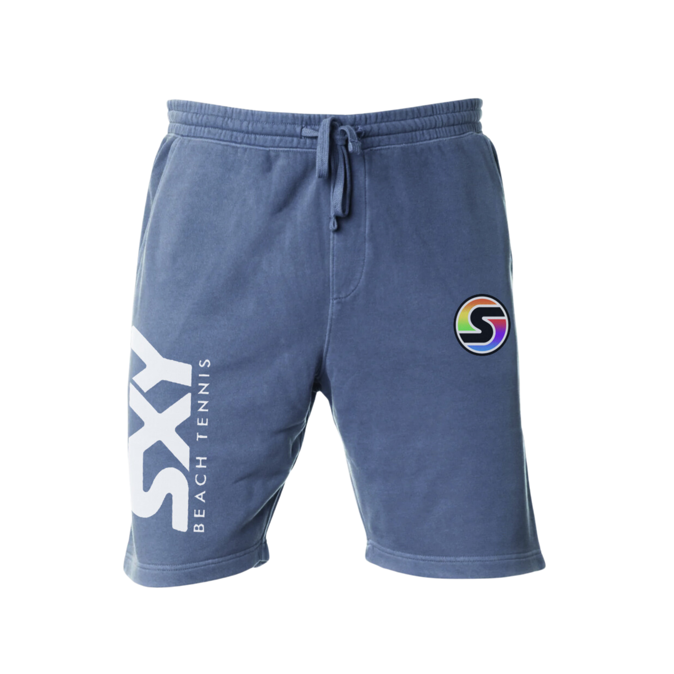 sxy-pigment-dyed-fleece-lounge-short-short-molleton-homme-vintage image 2