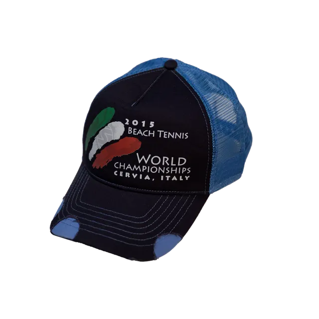 sxy-2015-beach-tennis-world-championships-casquette-vintage image 1