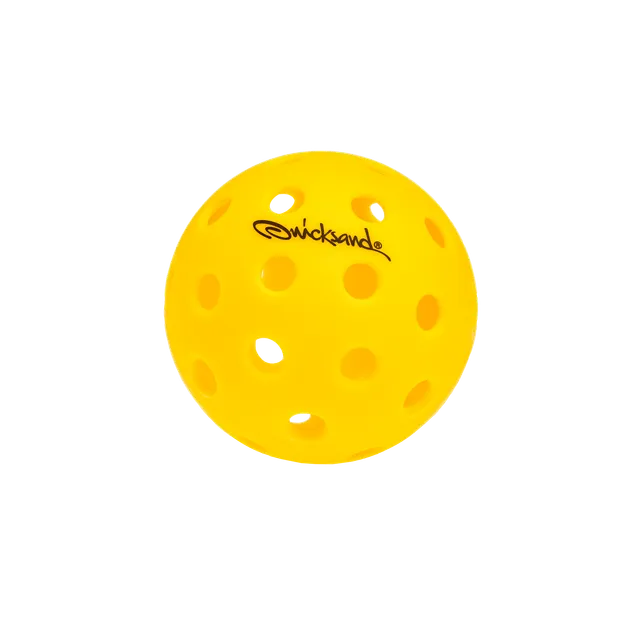 quicksand-balle-outdoor-pickleball-40-trous-jaune image 1