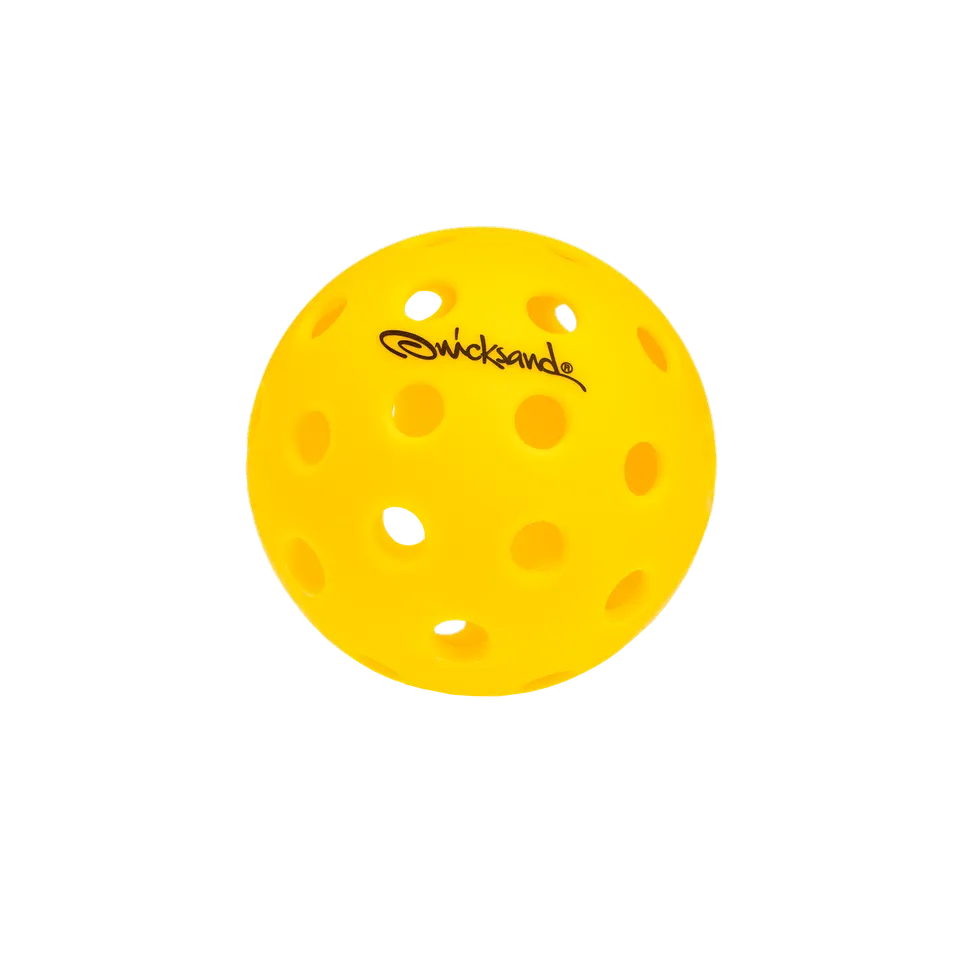 quicksand-balle-outdoor-pickleball-40-trous-jaune image 1