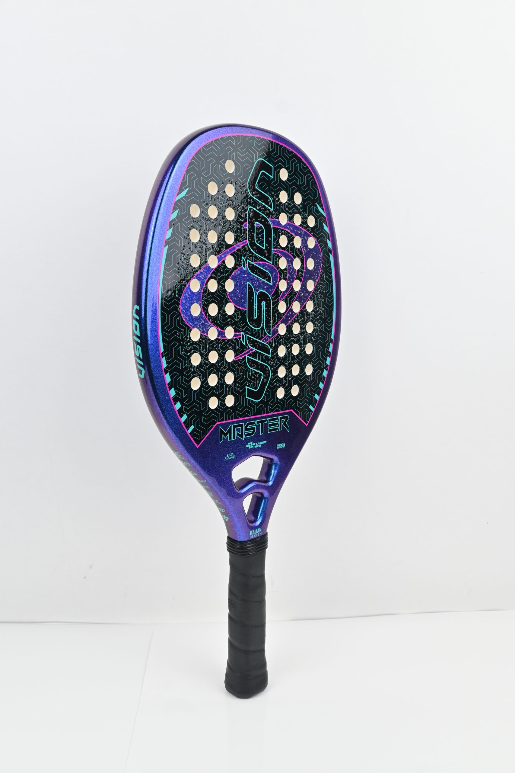 vision-master-2026-raquette-de-beach-tennis-carbone-3k-290-300g-20mm image 2
