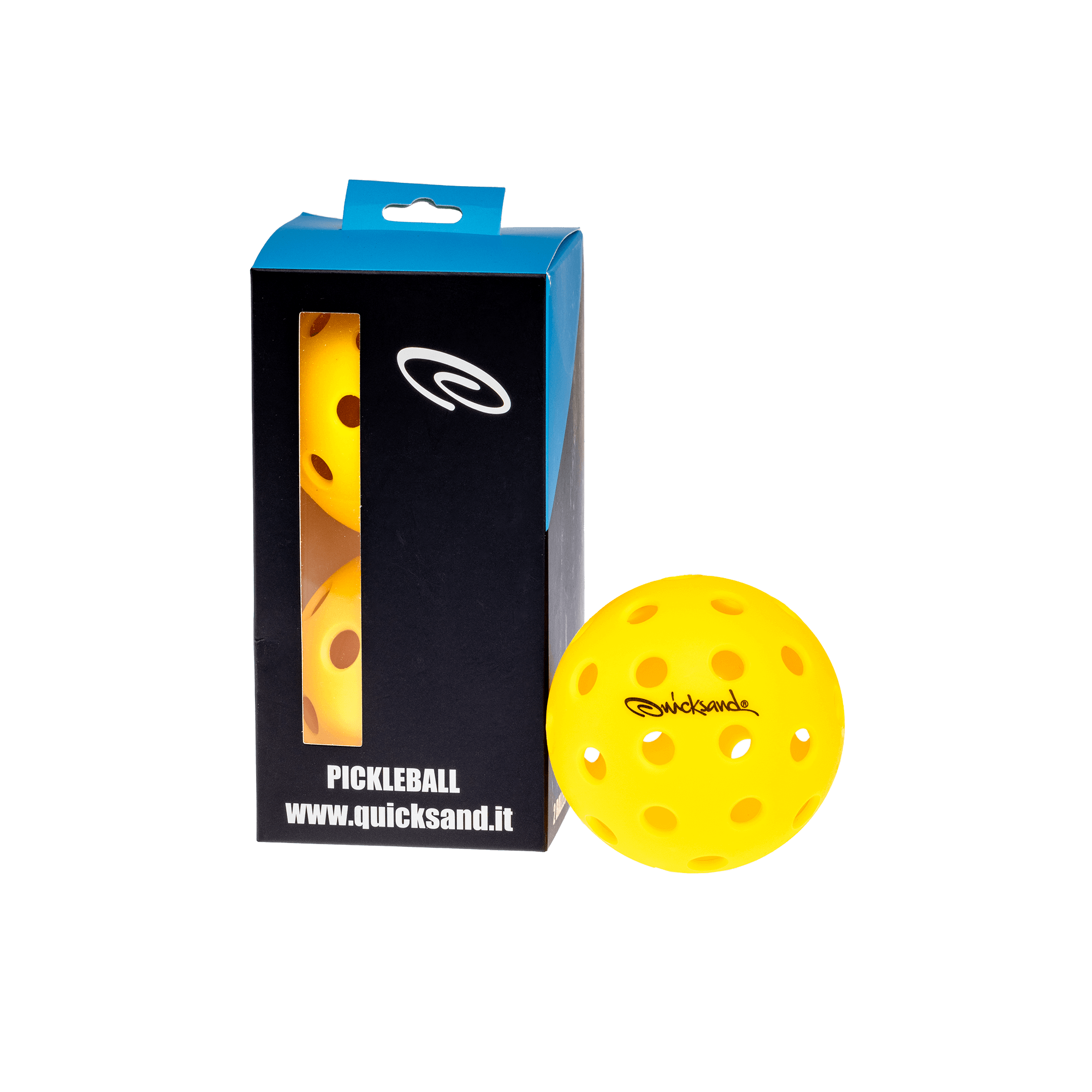 quicksand-balle-outdoor-pickleball-40-trous-jaune image 3
