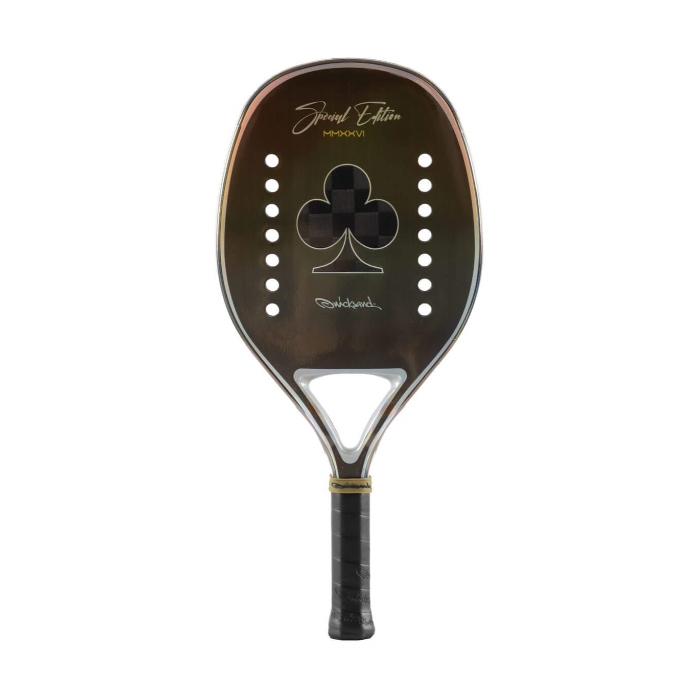 raquette-de-beach-tennis-quicksand-silverclub-limited-edition-2026-carbone-k18-3 image 1