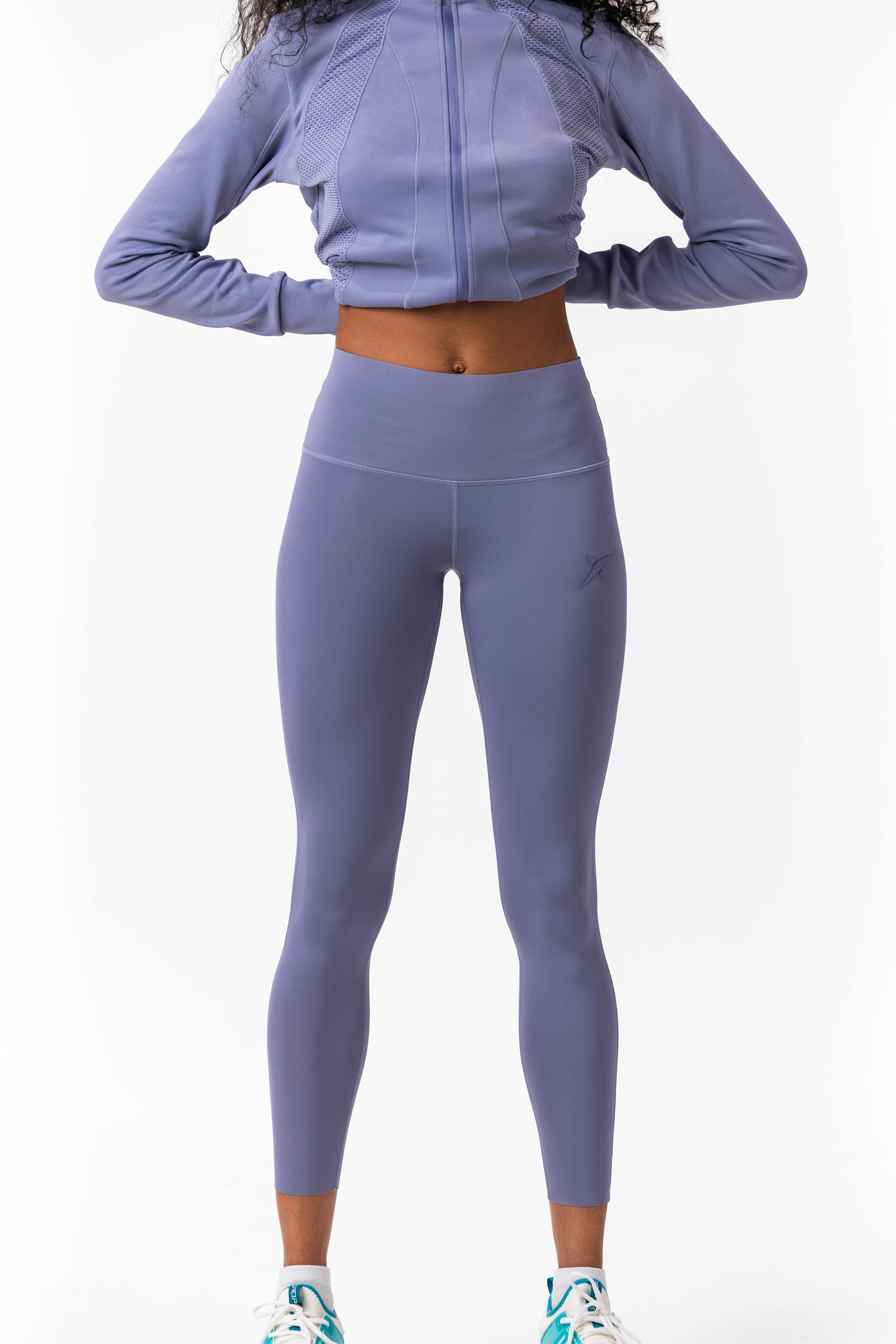 drop-shot-virsa-leggings-legging-padel-femme-nylon-elastane-interlock image 2