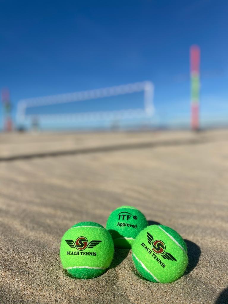 sxy-tropical-s-balle-de-beach-tennis-vert-guava image 2