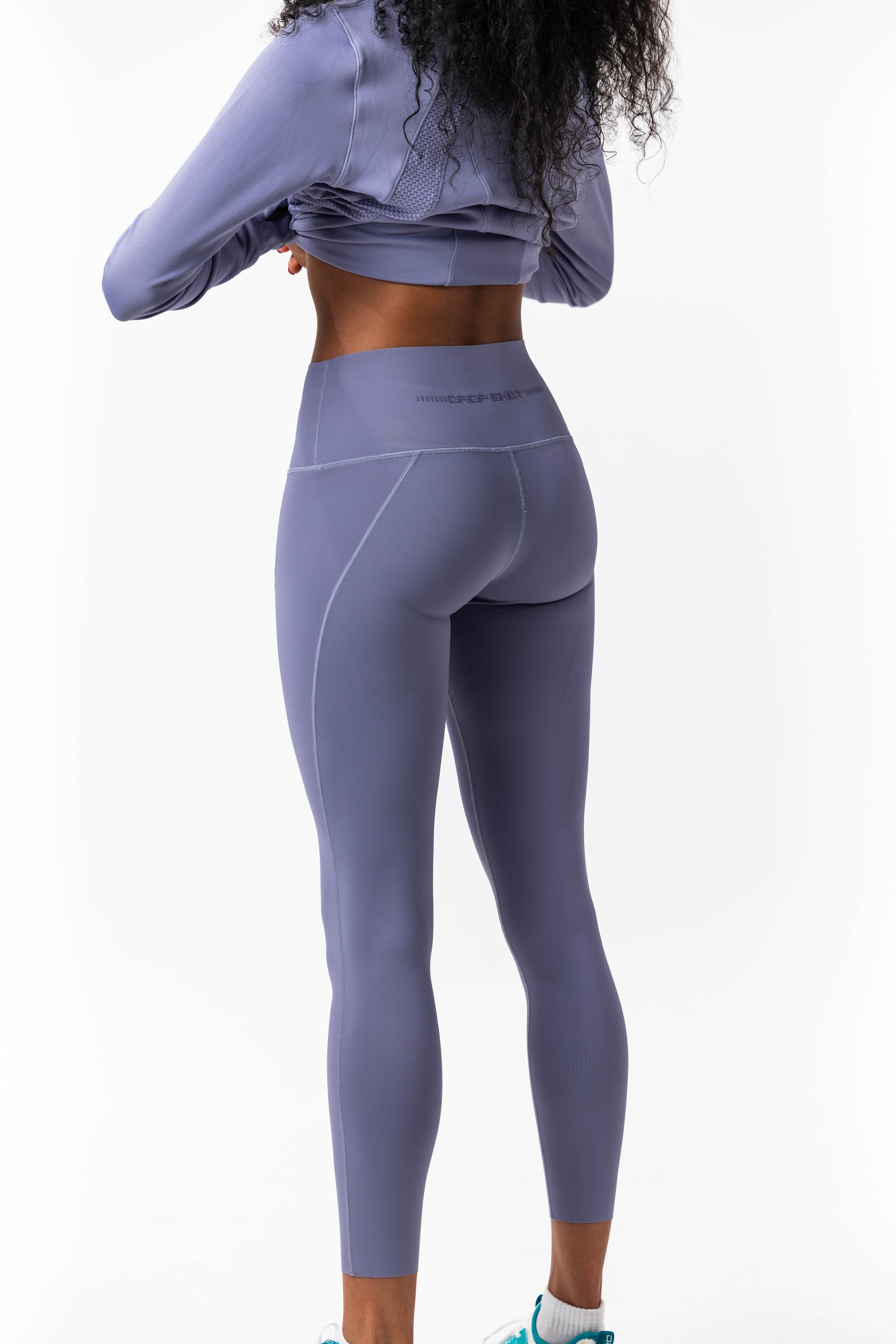 drop-shot-virsa-leggings-legging-padel-femme-nylon-elastane-interlock image 6