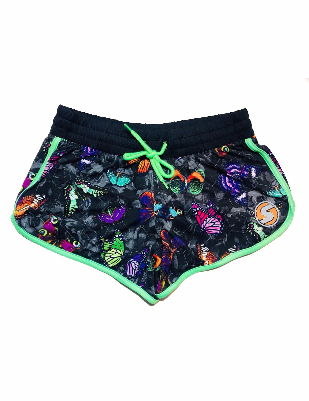 sxy-marisa-short-femme-b-fly-lime-velvety-soft image 1