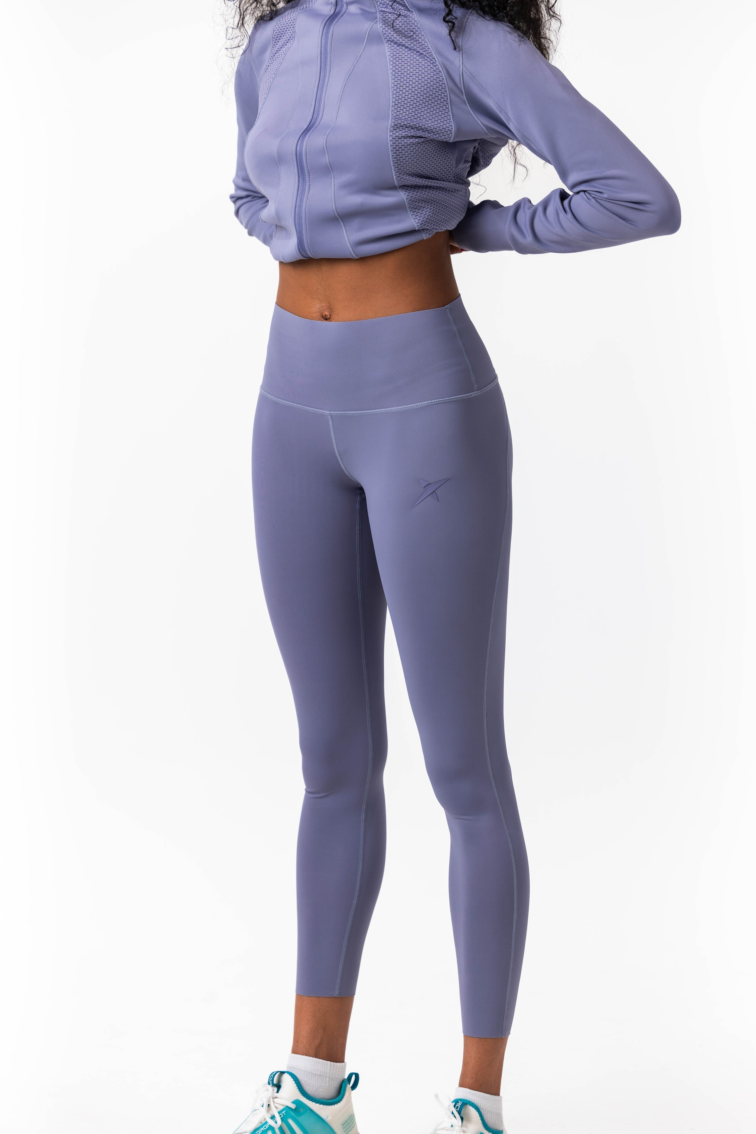 drop-shot-virsa-leggings-legging-padel-femme-nylon-elastane-interlock image 7