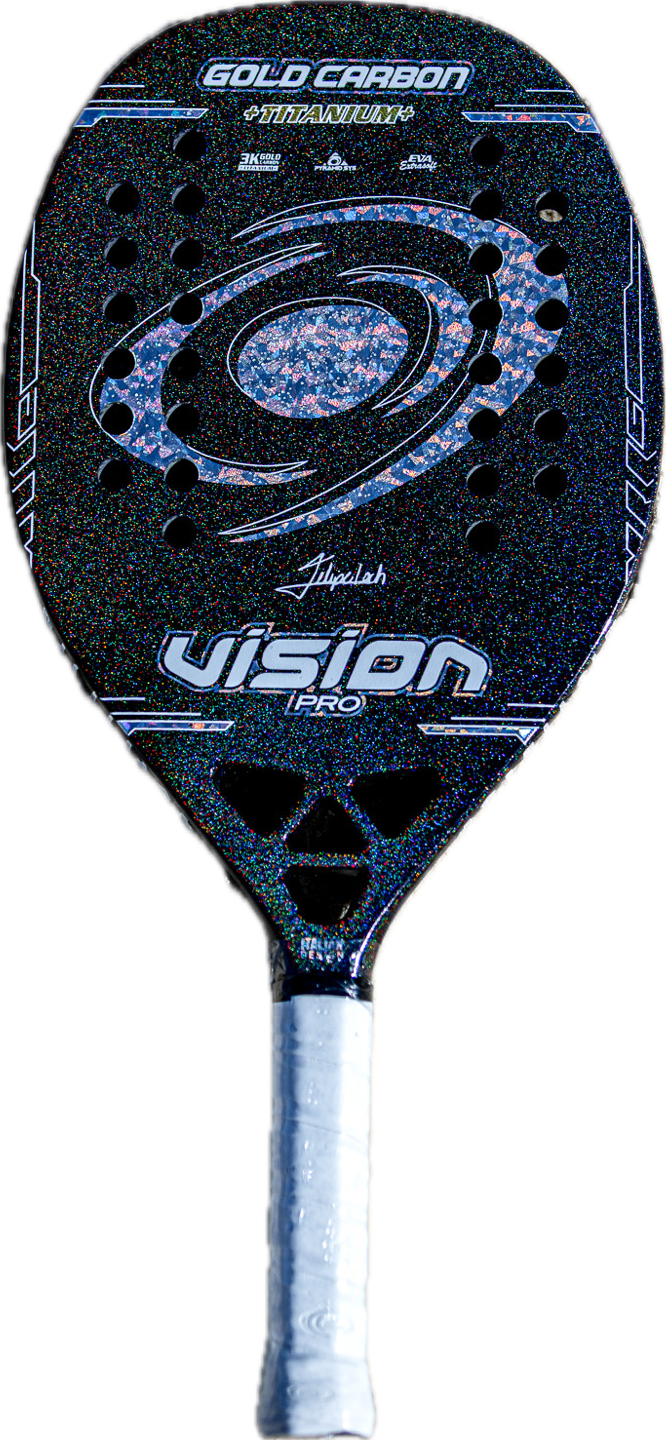 vision-gold-carbon-2026-raquette-beach-tennis image 1