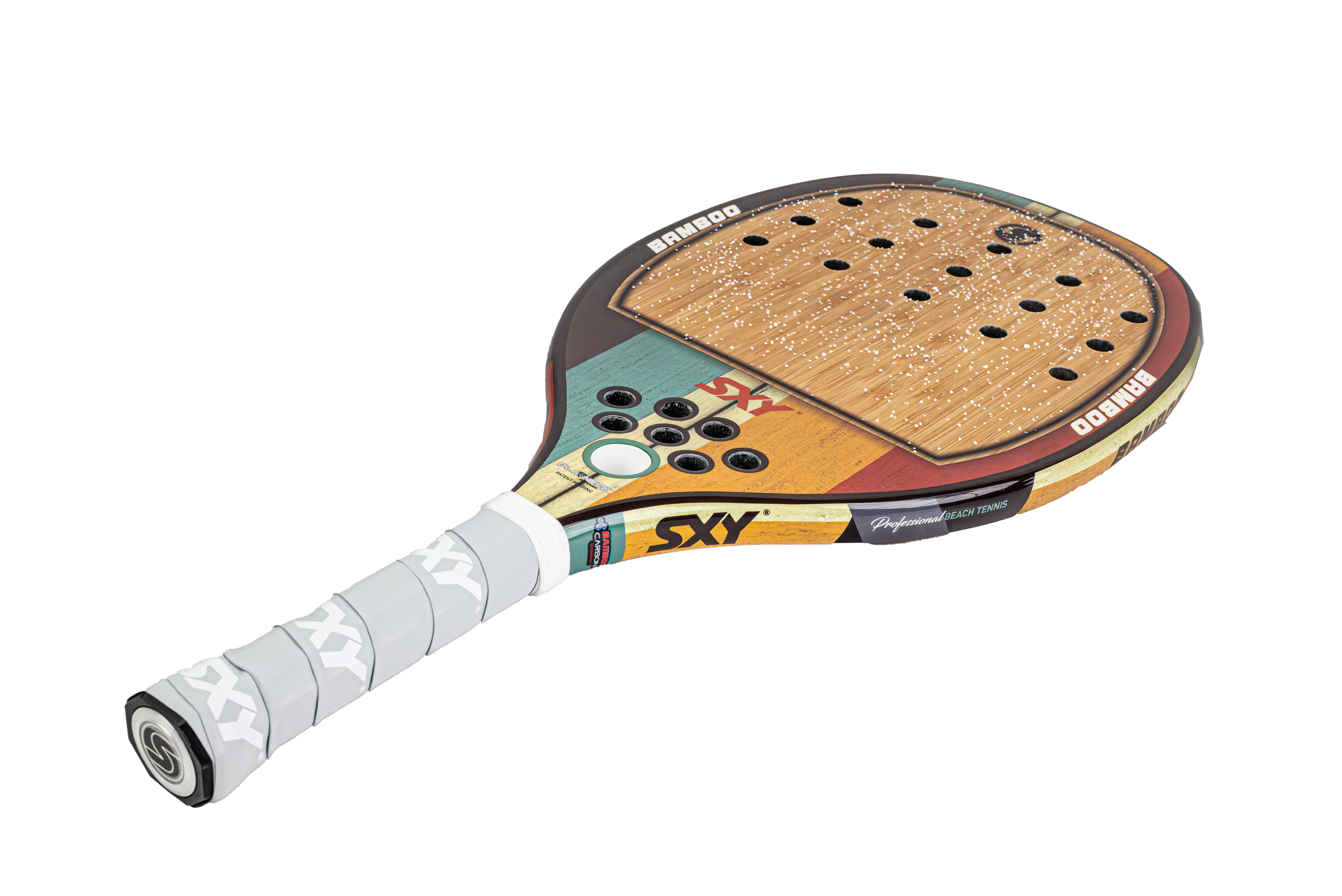 raquette-beach-tennis-sxy-bamboo-paddle-g-carbon-pro-series image 3