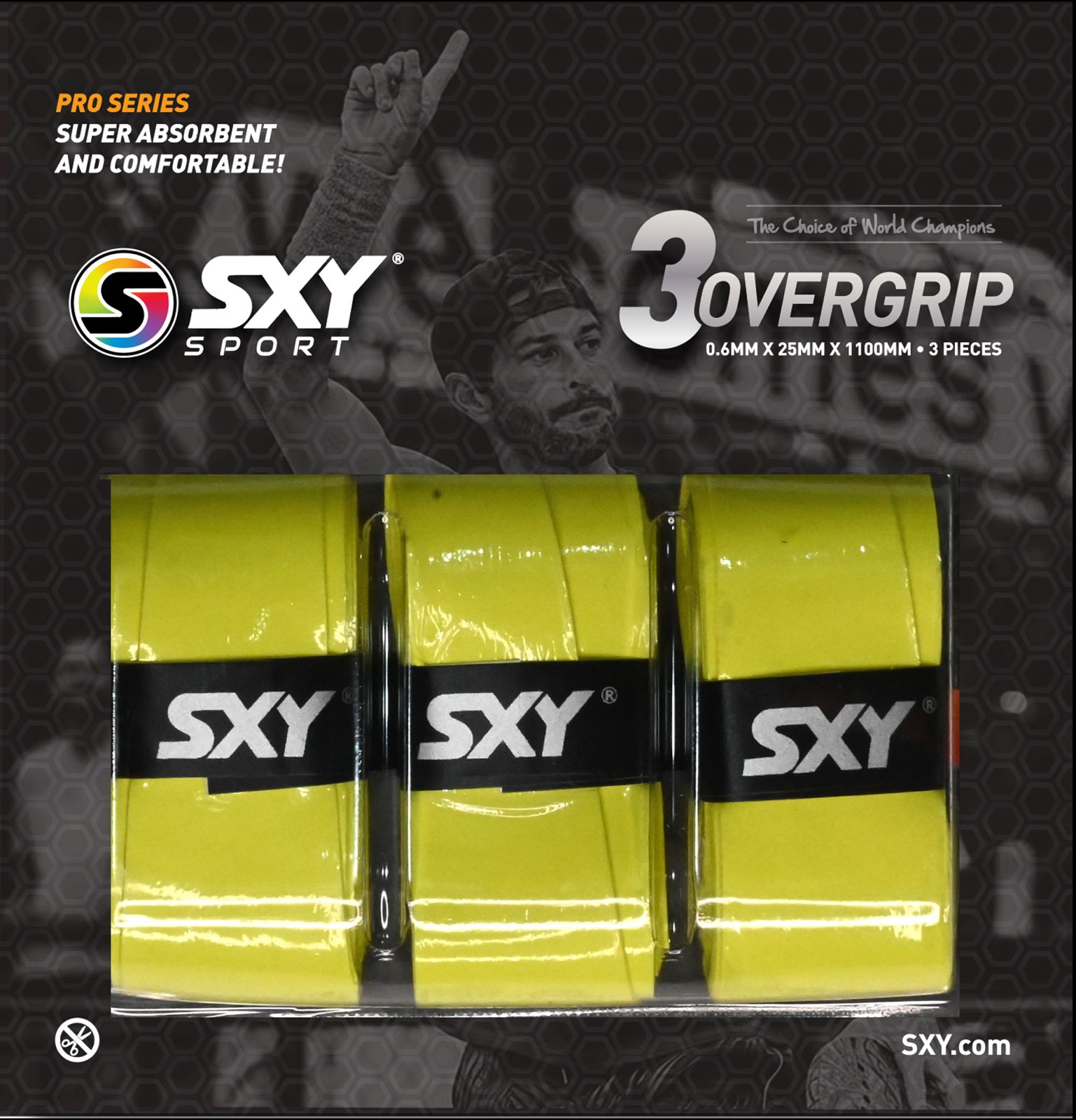 sxy-pro-series-overgrip-beach-tennis-pack-de-3 image 7