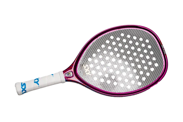 sxy-blade-2-0-limited-edition-raquette-de-beach-tennis-violet-rouge-metallic image 1