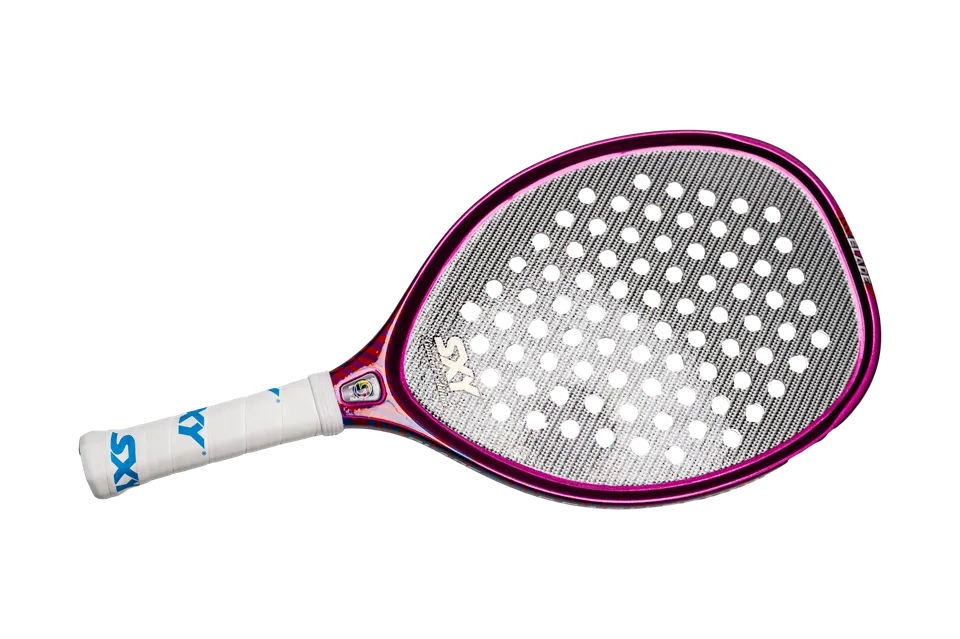 sxy-blade-2-0-limited-edition-raquette-de-beach-tennis-violet-rouge-metallic image 1