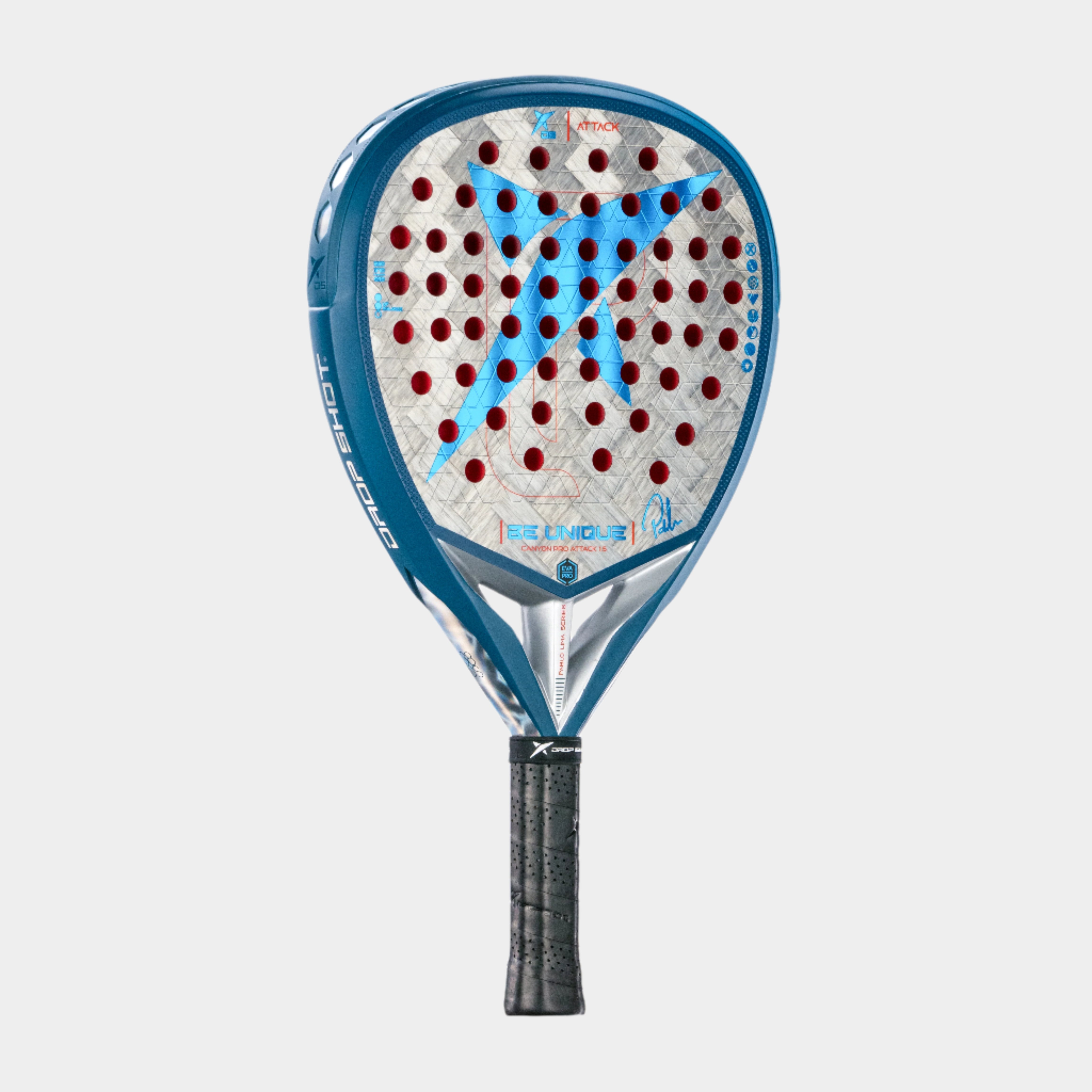 drop-shot-canyon-pro-attack-1-5-raquette-de-padel-pablo-lima-eva-pro image 3