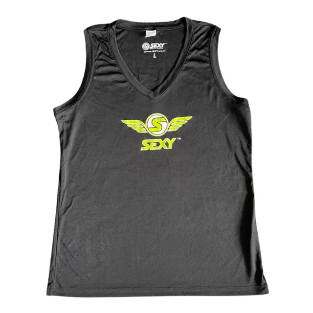 sxy-wings-throwback-tank-femme-d-bardeur-sport-blanc-jaune image 1