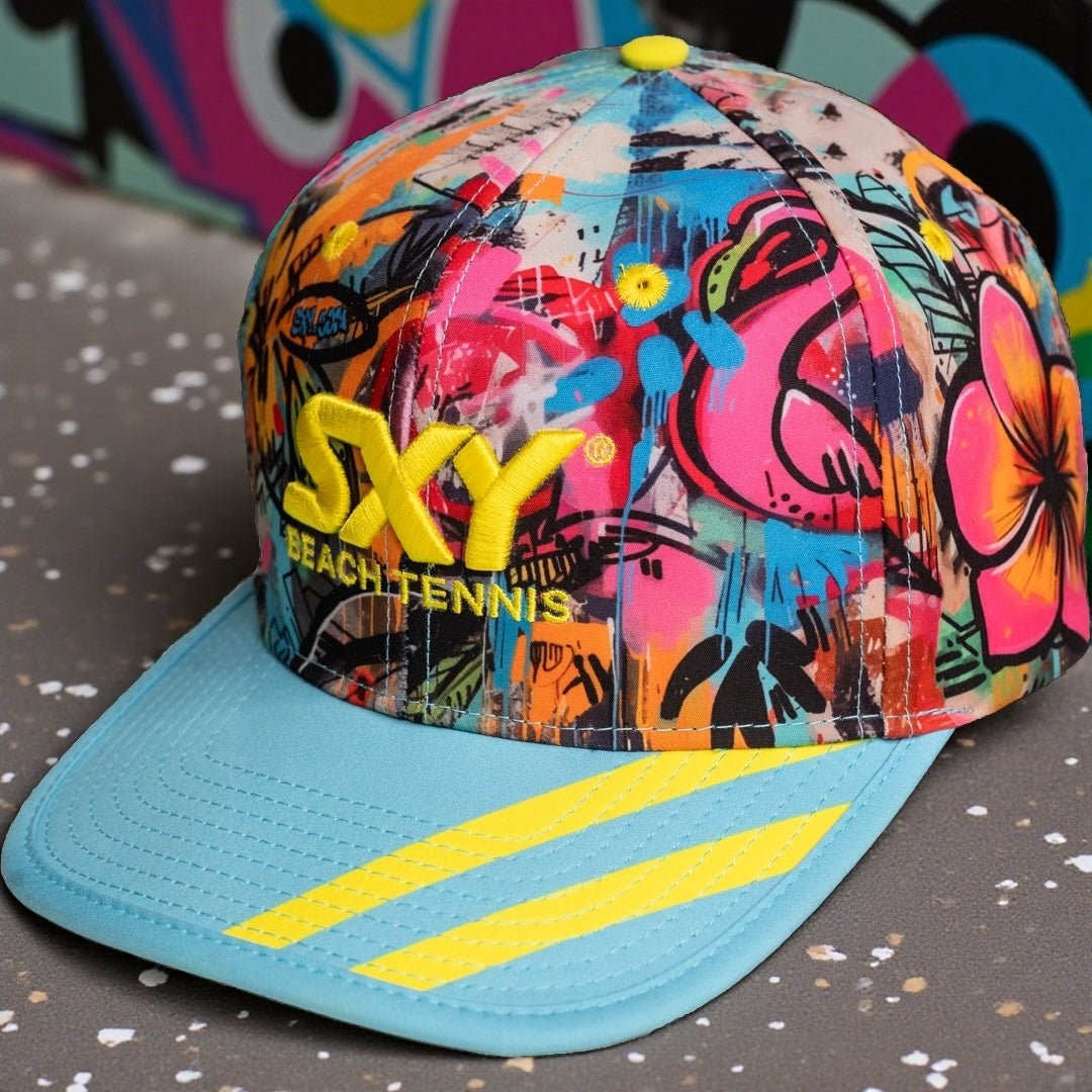 casquette-sxy-beach-tennis-aruba-vibes-snapback-dition-limit-e image 2
