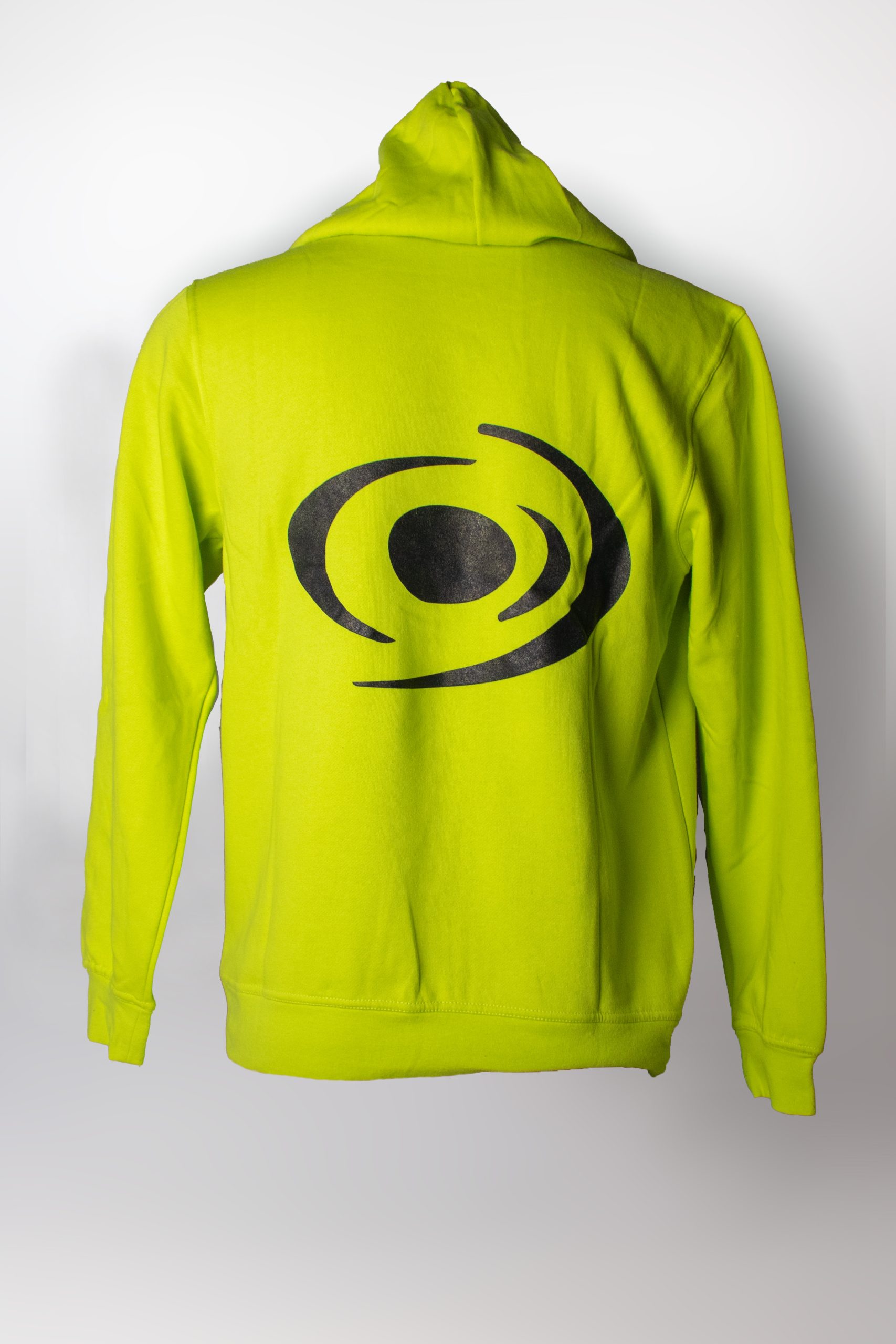 sweat-unisexe-vision-lime-fluo-2024-taille-m image 2