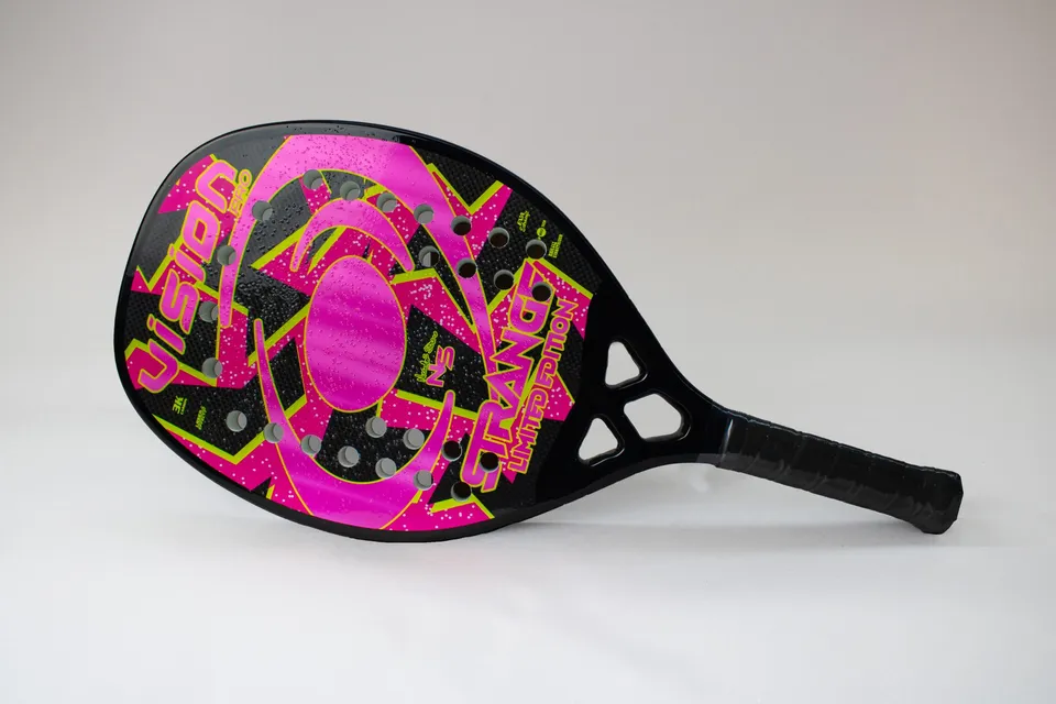 vision-strange-limited-2024-raquette-beach-tennis-carbone-3k-laser image 1