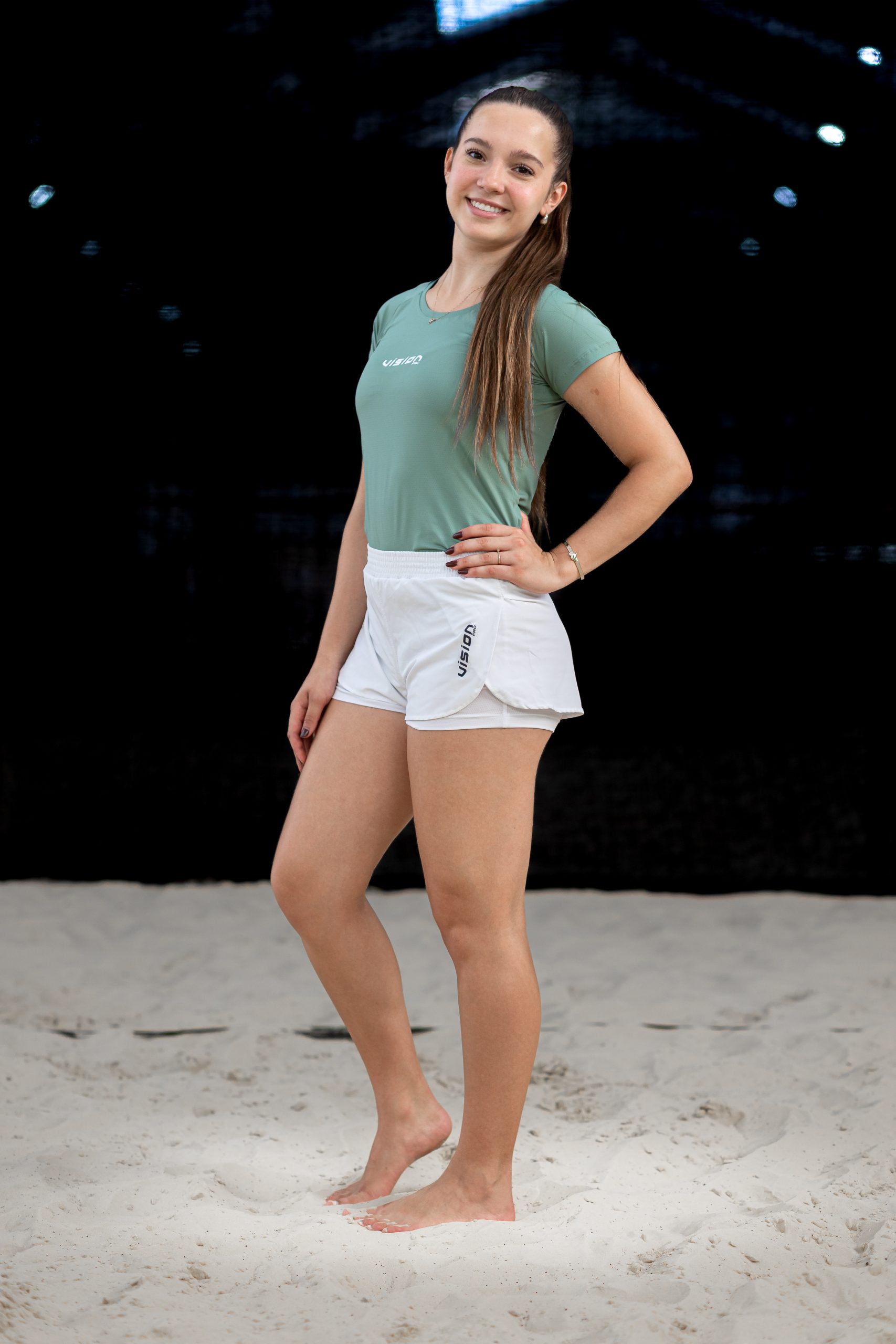 vision-baby-look-2026-t-shirt-de-beach-tennis-femme image 2